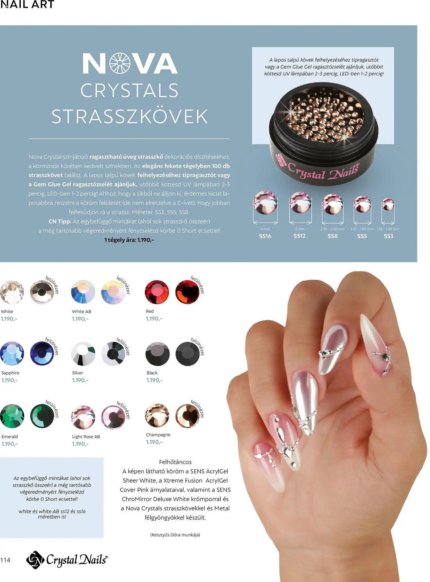 Crystal Nails akciós újság (2026-03-09 - 2027-12-31)