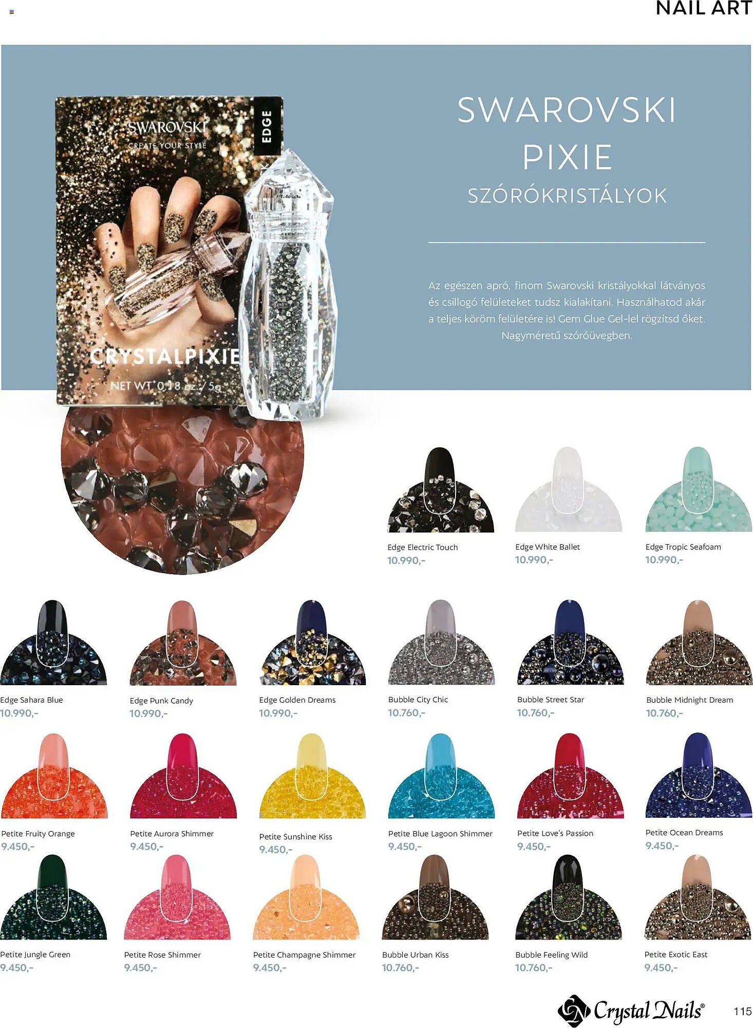 Crystal Nails akciós újság (2026-03-09 - 2027-12-31)