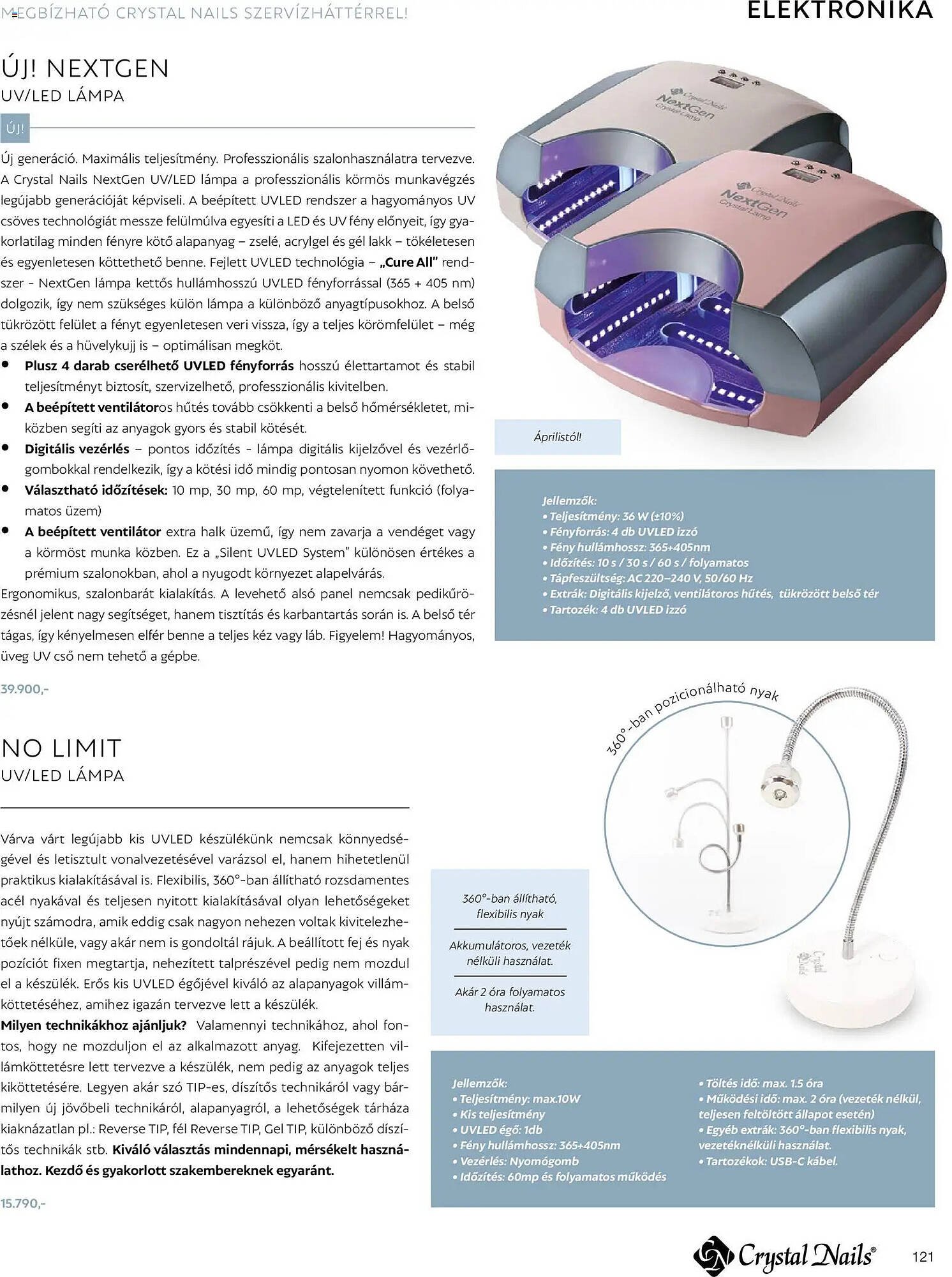 Crystal Nails akciós újság (2026-03-09 - 2027-12-31)