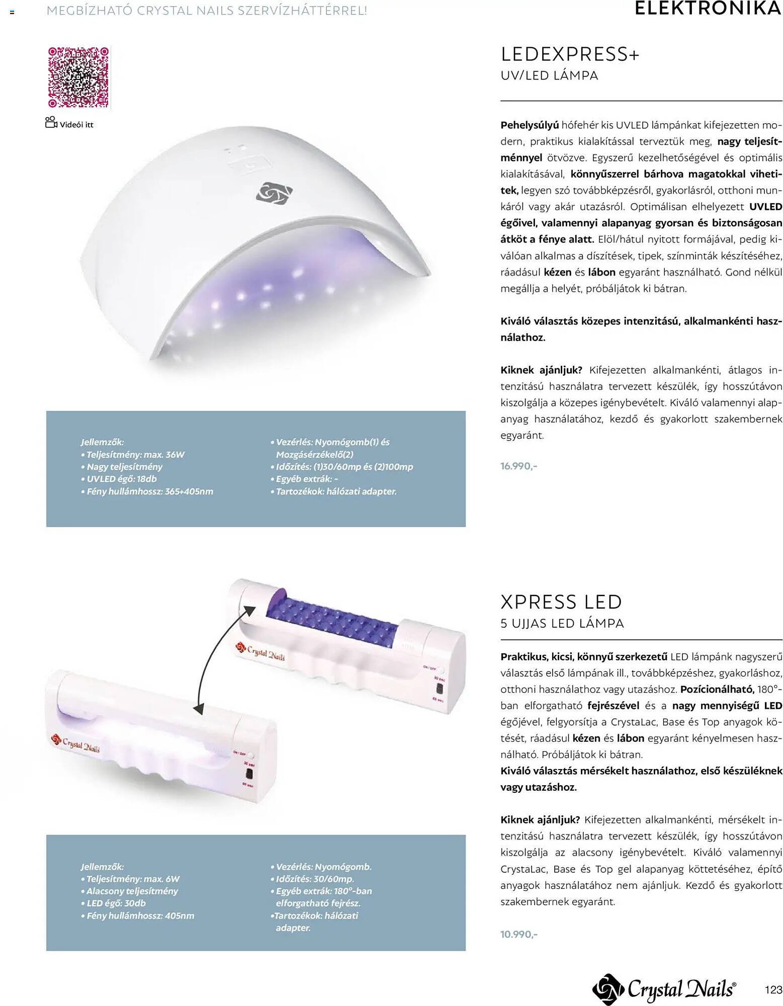 Crystal Nails akciós újság (2026-03-09 - 2027-12-31)