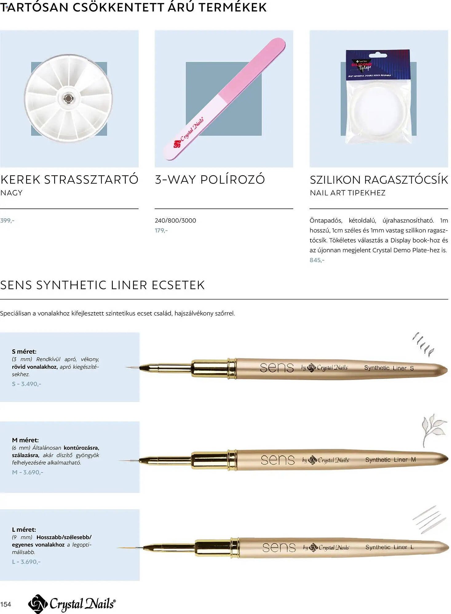 Crystal Nails akciós újság (2026-03-09 - 2027-12-31)
