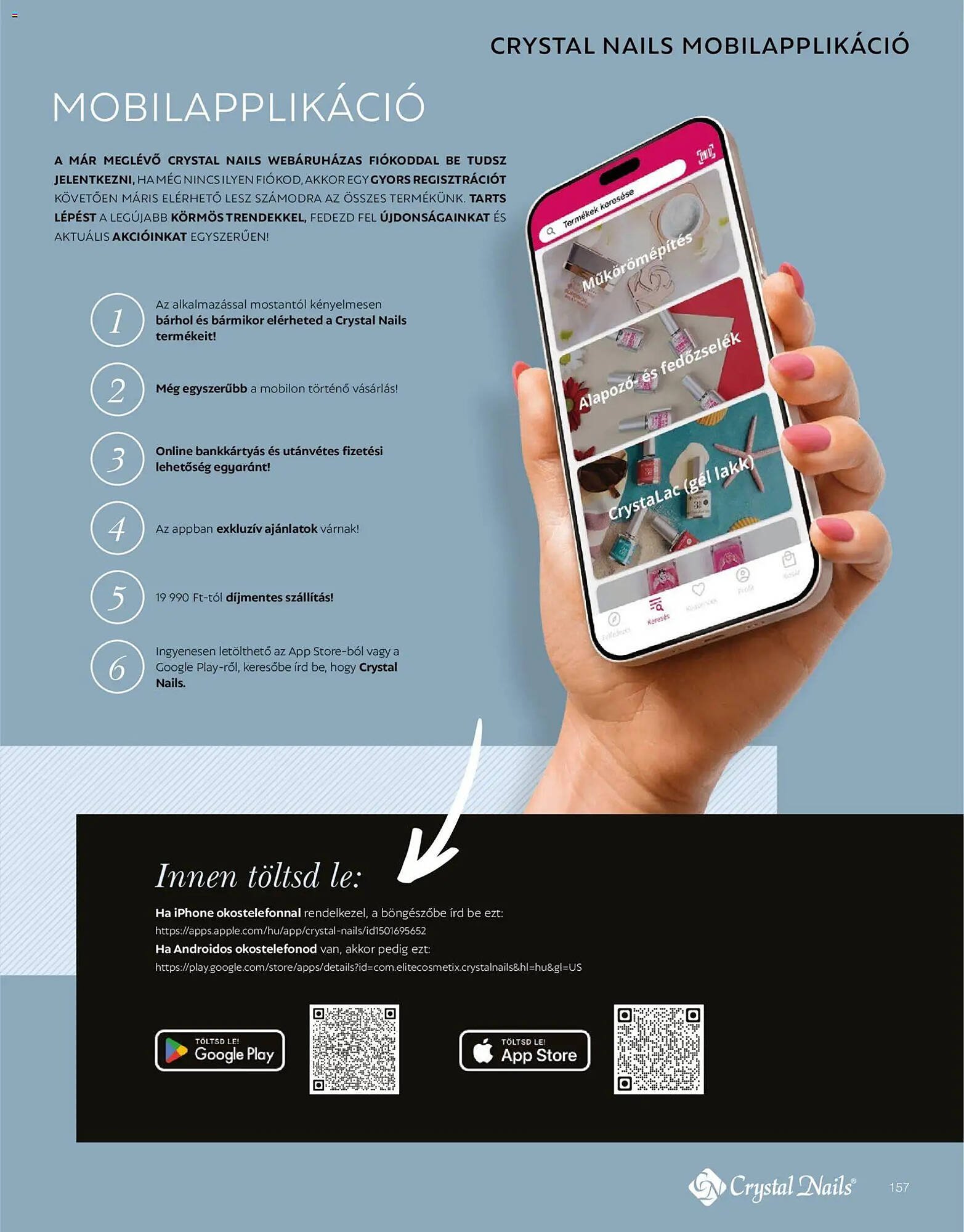 Crystal Nails akciós újság (2026-03-09 - 2027-12-31)