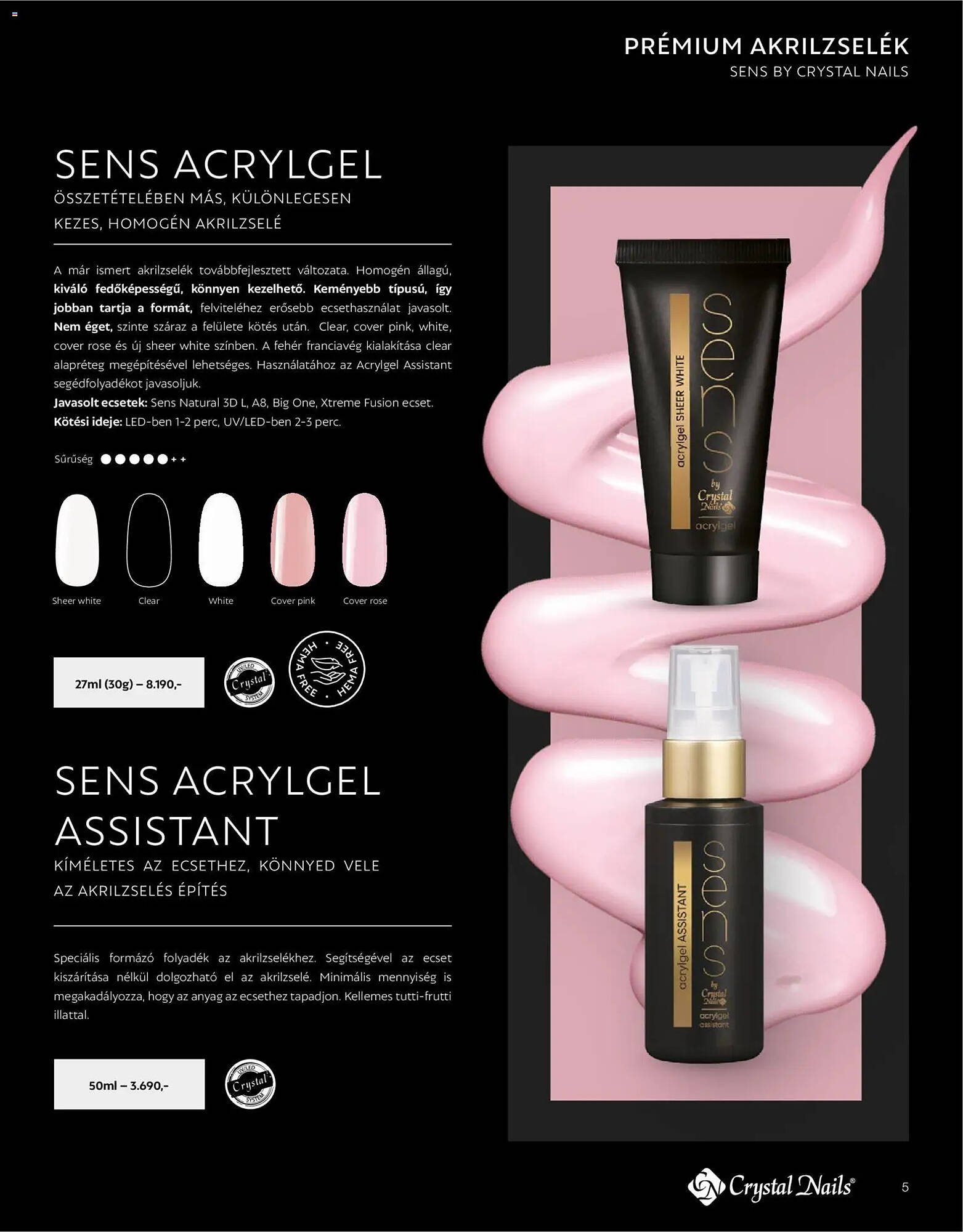 Crystal Nails akciós újság (2026-03-09 - 2027-12-31)