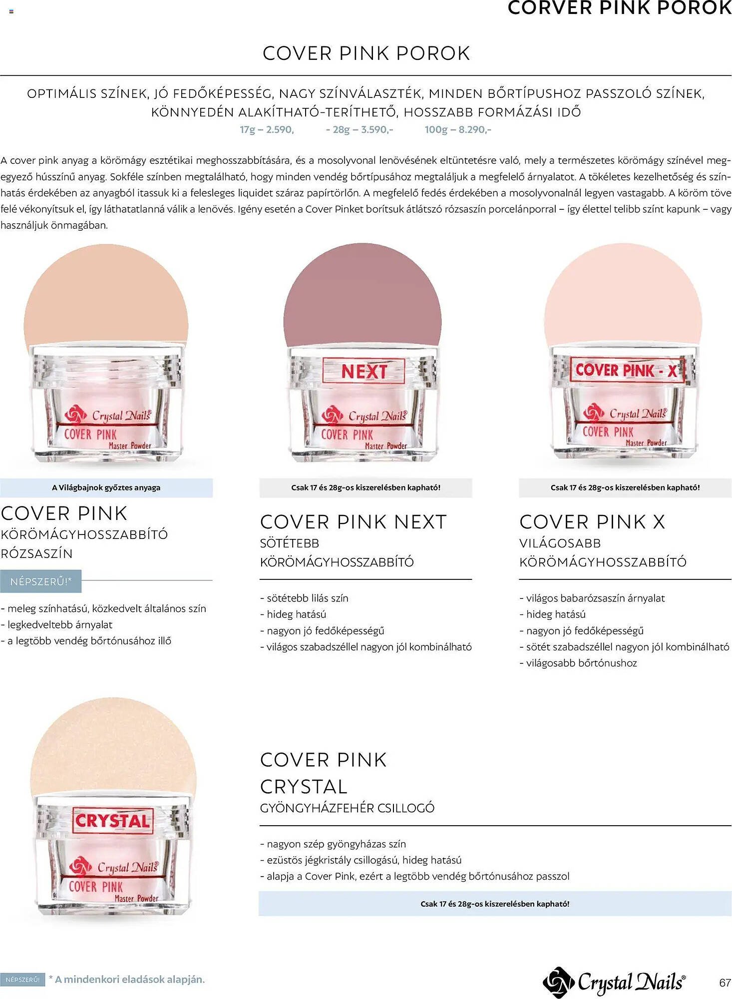 Crystal Nails akciós újság (2026-03-09 - 2027-12-31)