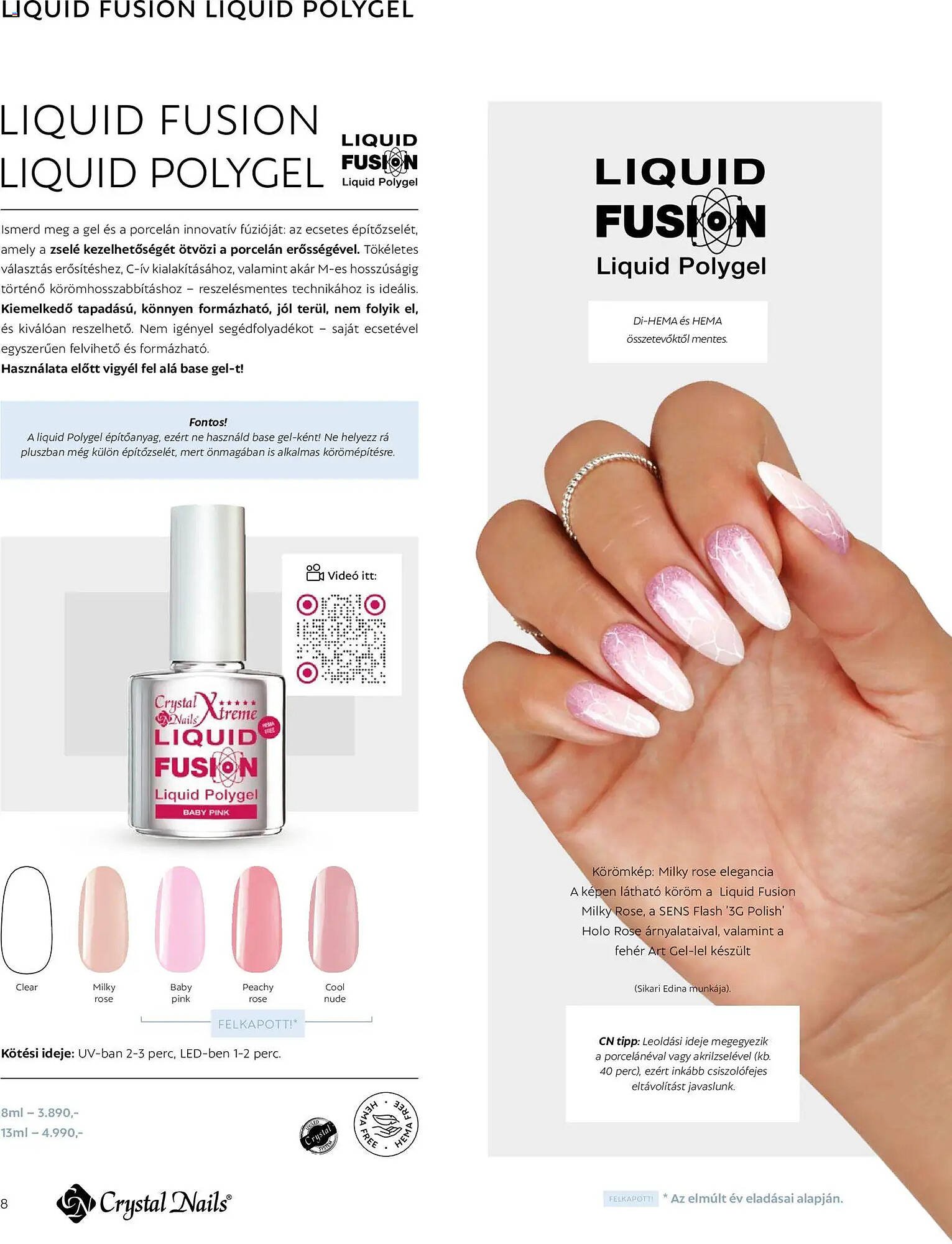 Crystal Nails akciós újság (2026-03-09 - 2027-12-31)