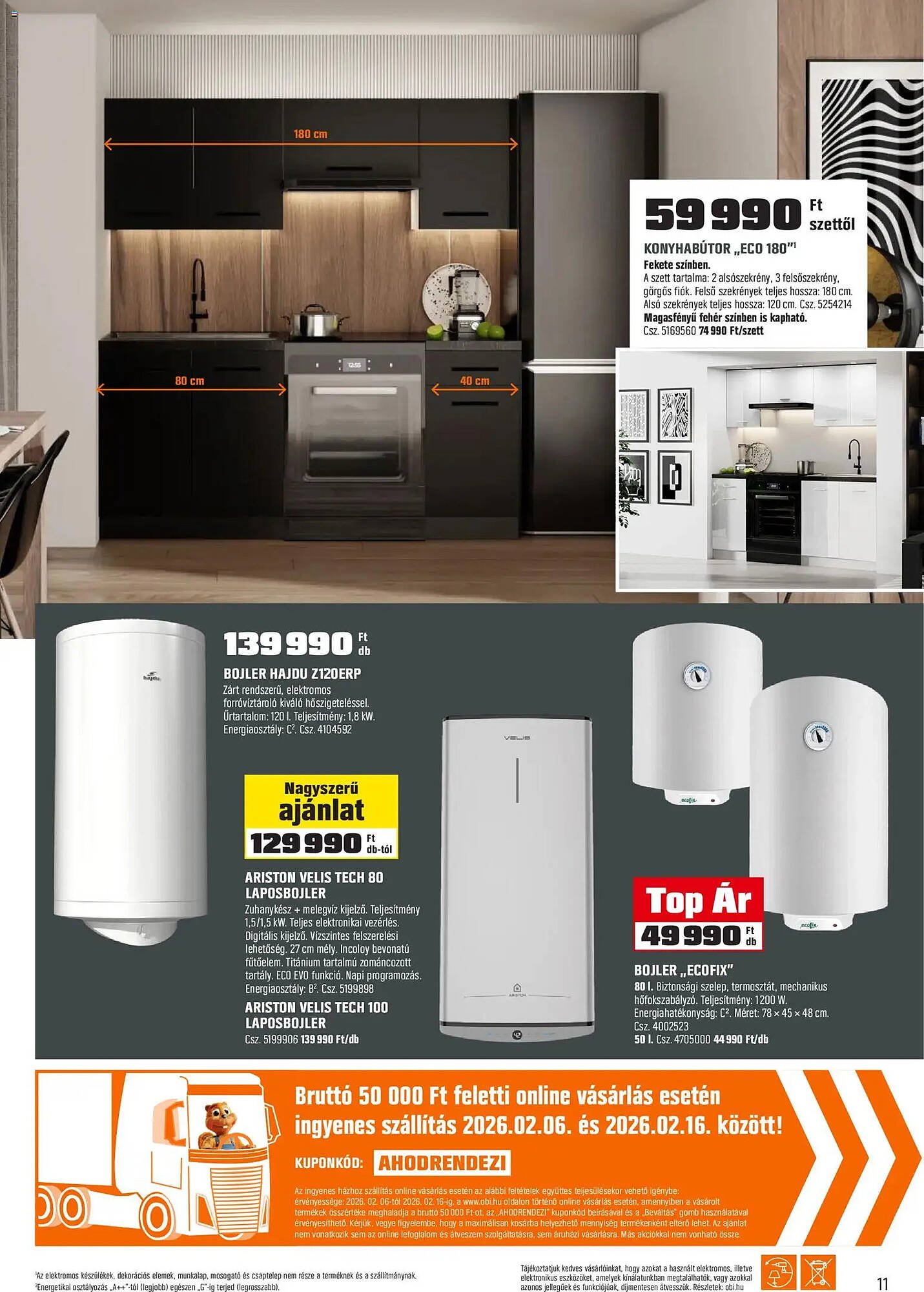 OBI akciós újság (2026-02-03 - 2026-03-01)