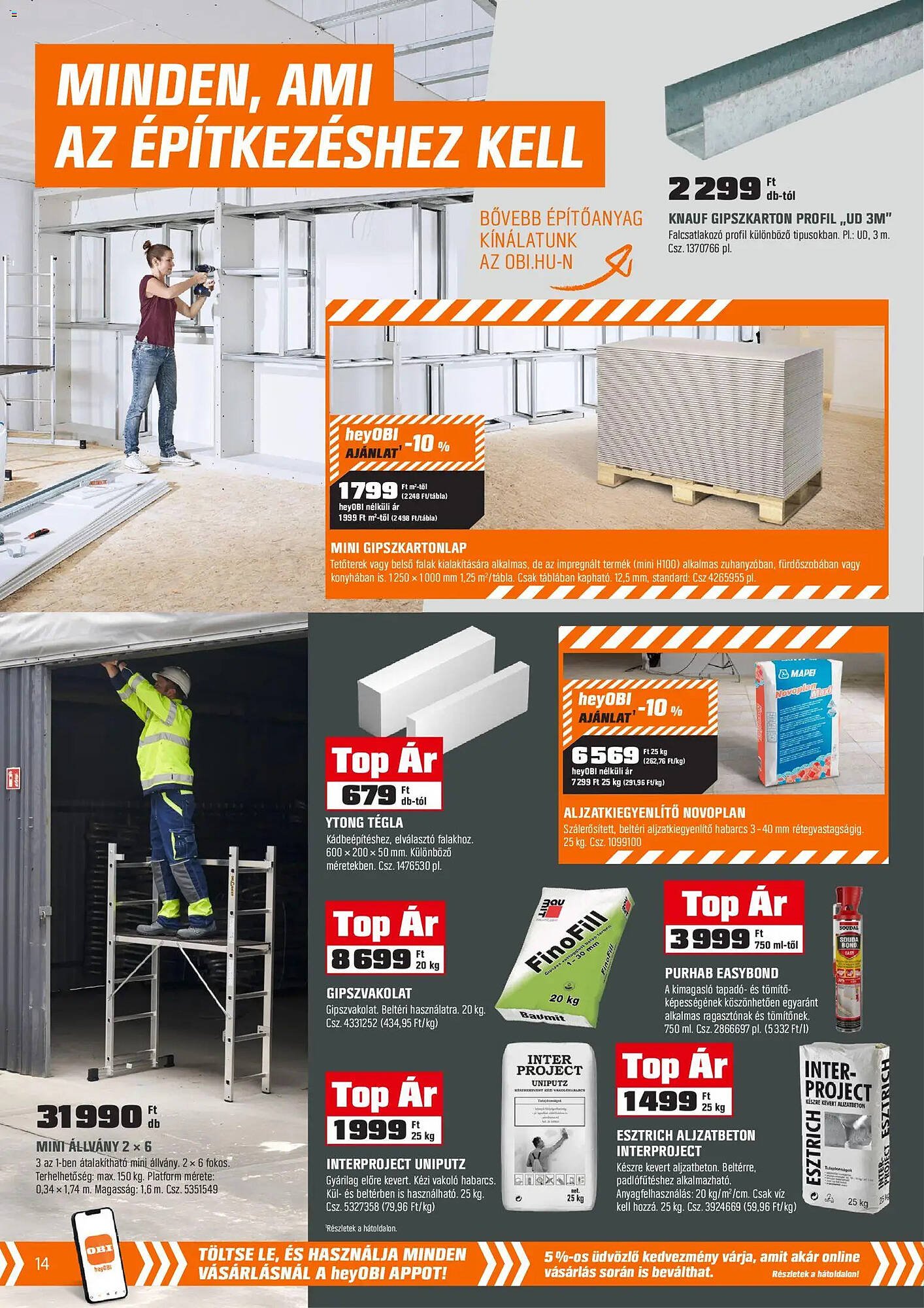 OBI akciós újság (2026-02-03 - 2026-03-01)