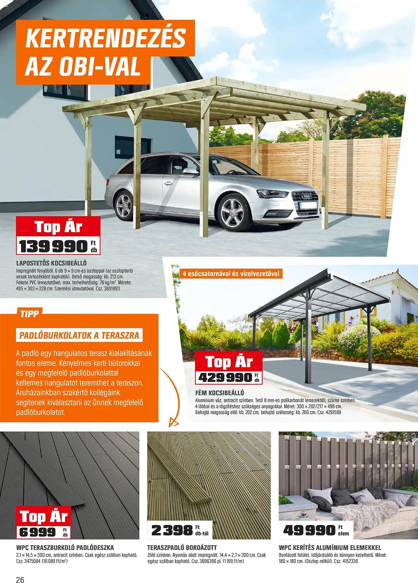 OBI akciós újság (2026-02-03 - 2026-03-01)