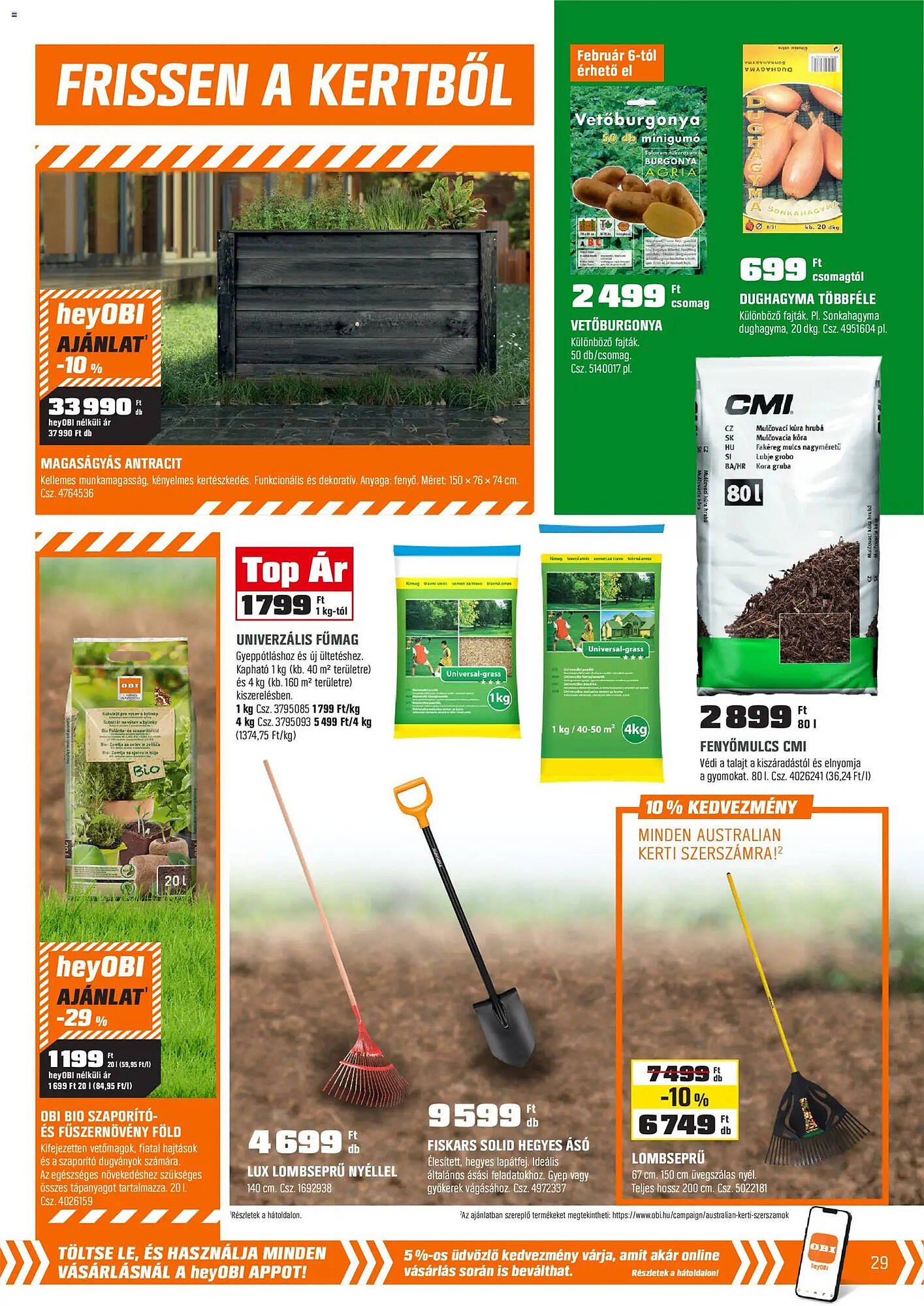 OBI akciós újság (2026-02-03 - 2026-03-01)
