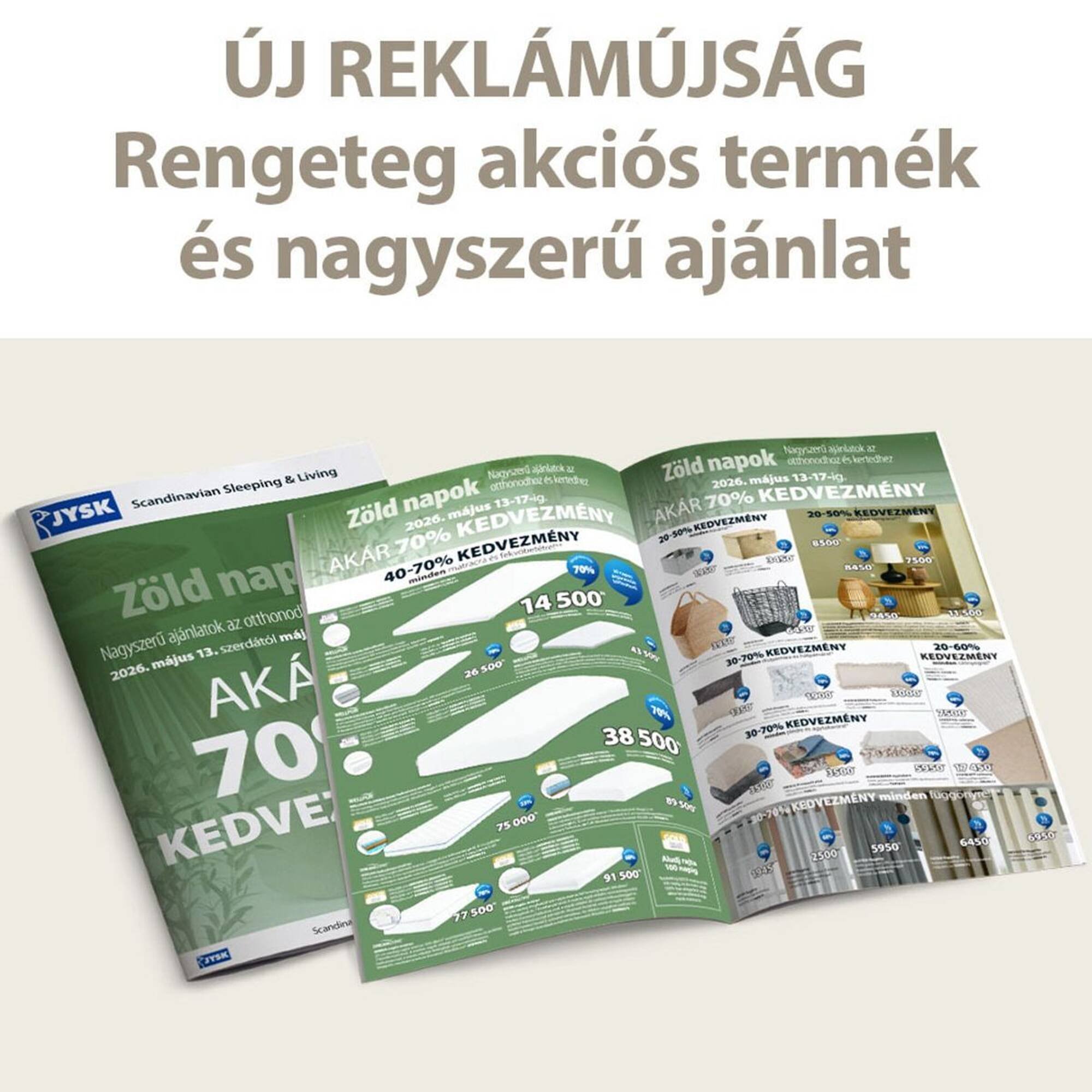 JYSK akciós újság