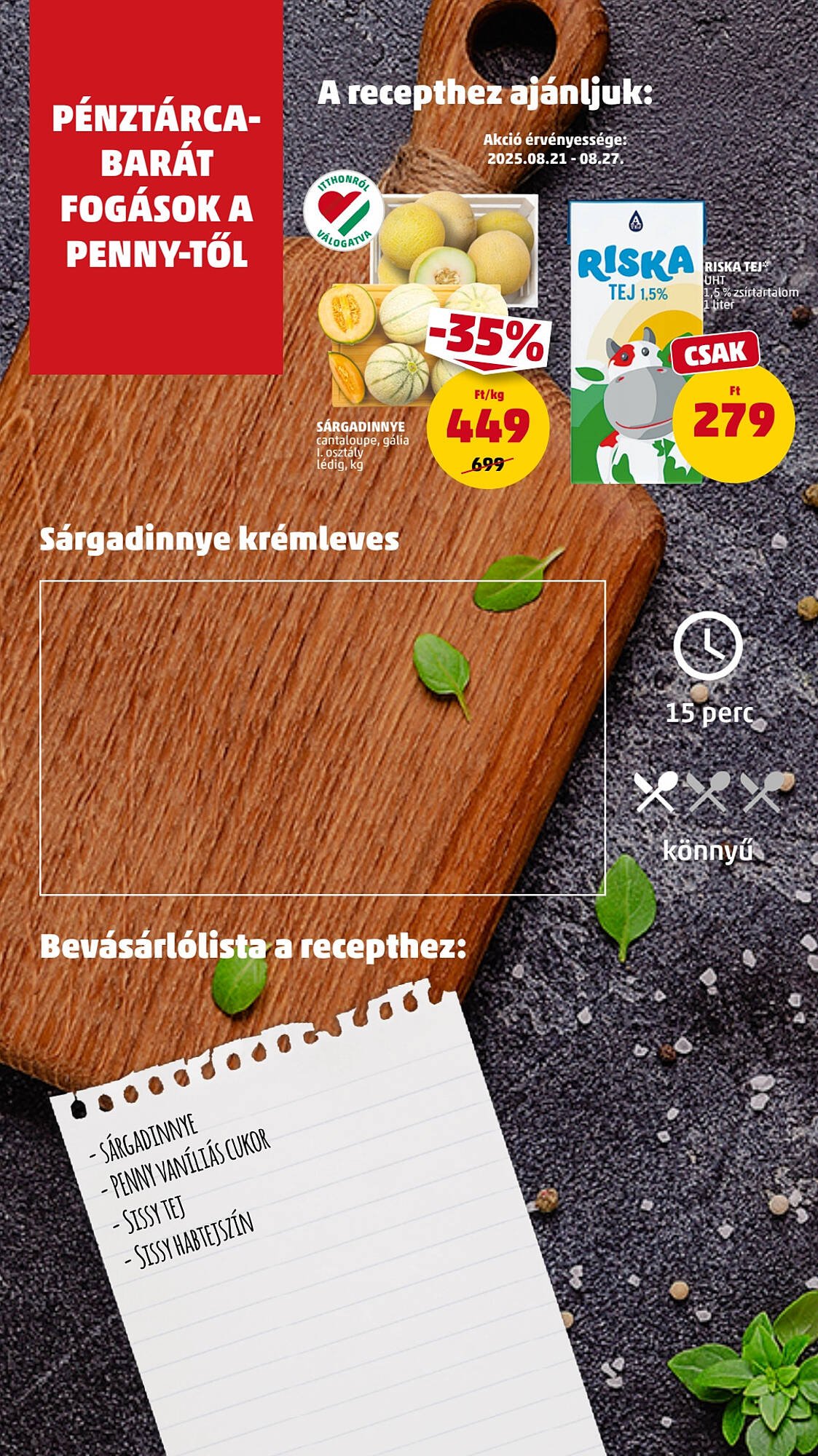 PENNY akciós újság (2025-08-21 - 2025-08-27)