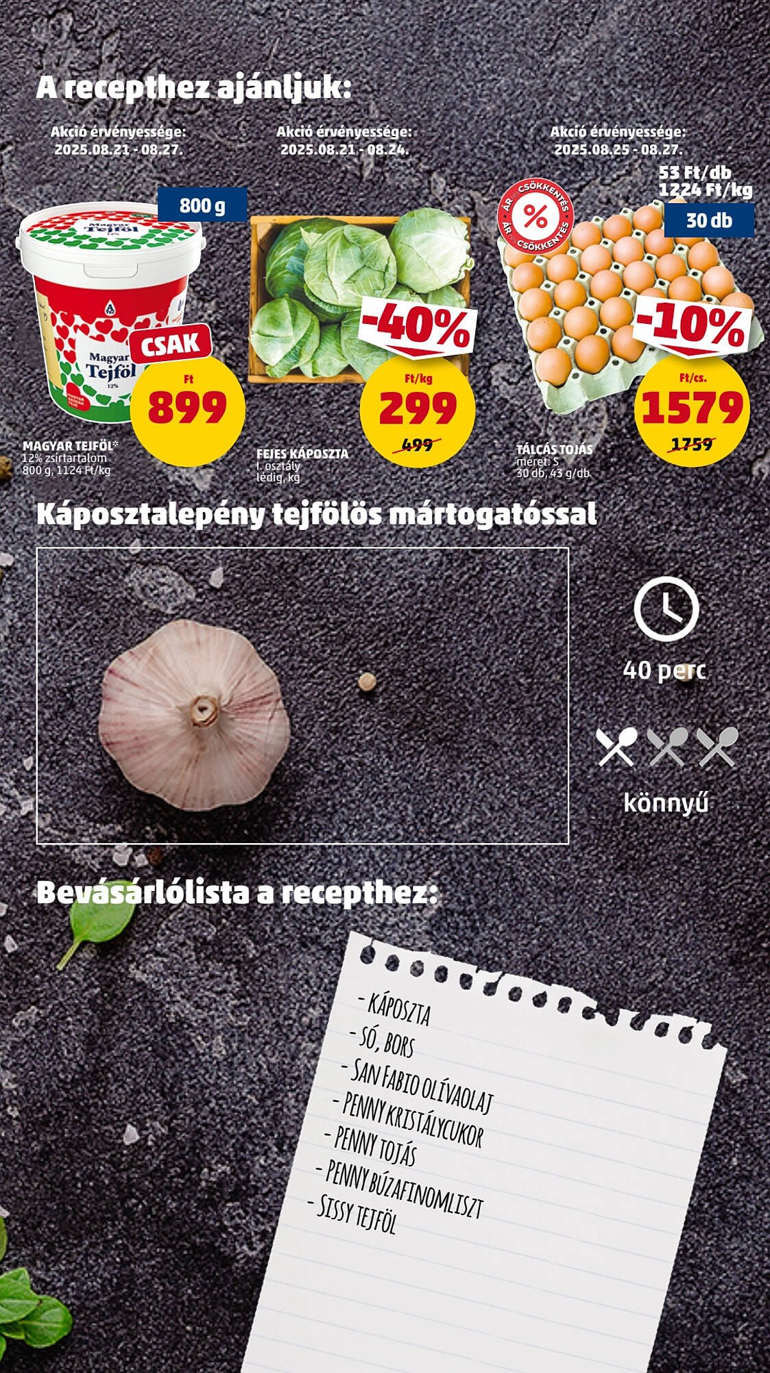 PENNY akciós újság (2025-08-21 - 2025-08-27)