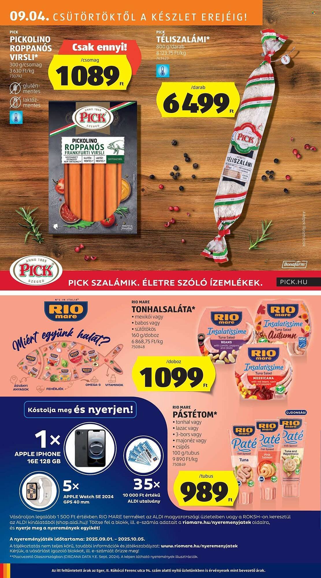 ALDI akciós újság (2025-09-04 - 2025-09-10)