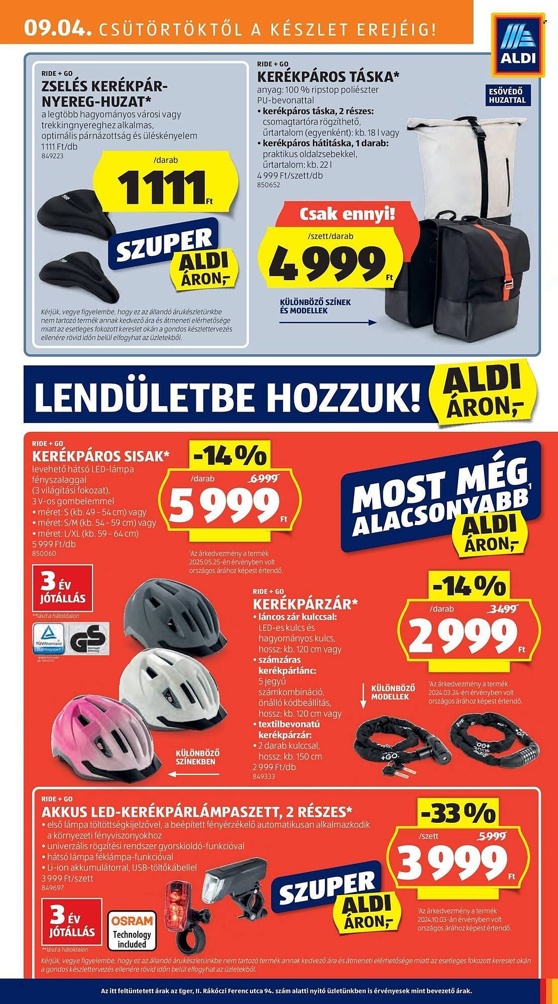ALDI akciós újság (2025-09-04 - 2025-09-10)