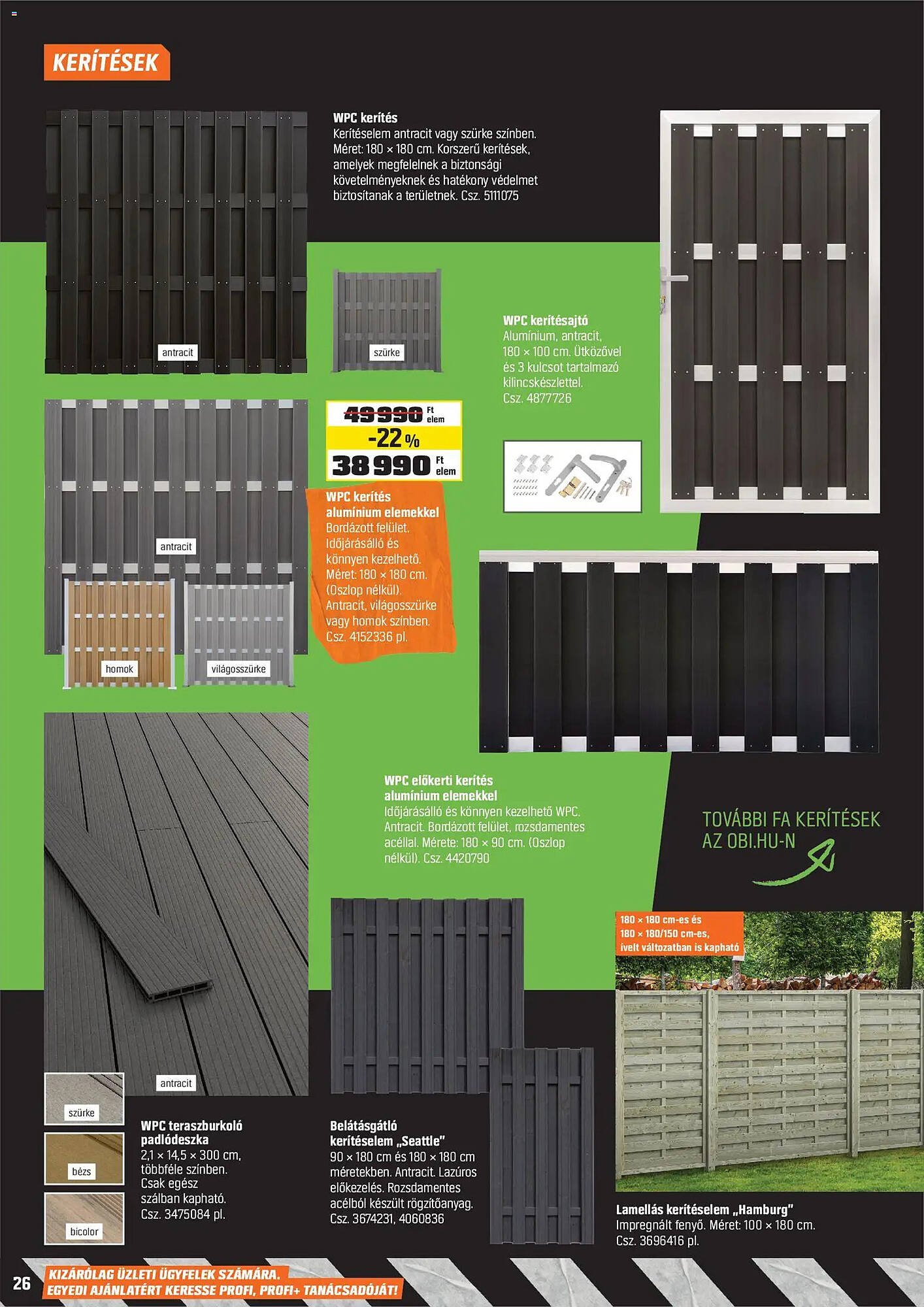 OBI akciós újság (2026-03-17 - 2026-06-21)