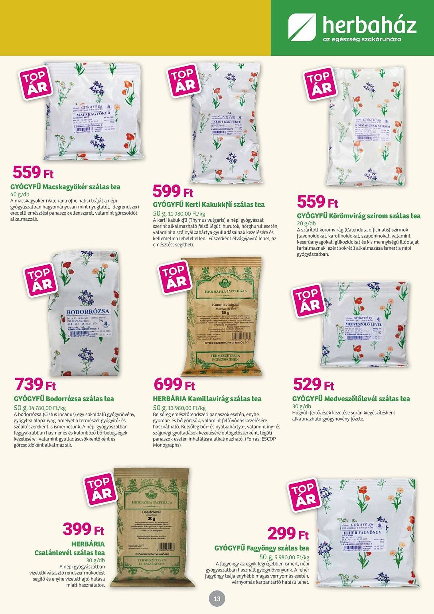 Herbaház akciós újság (2026-02-02 - 2026-03-03)