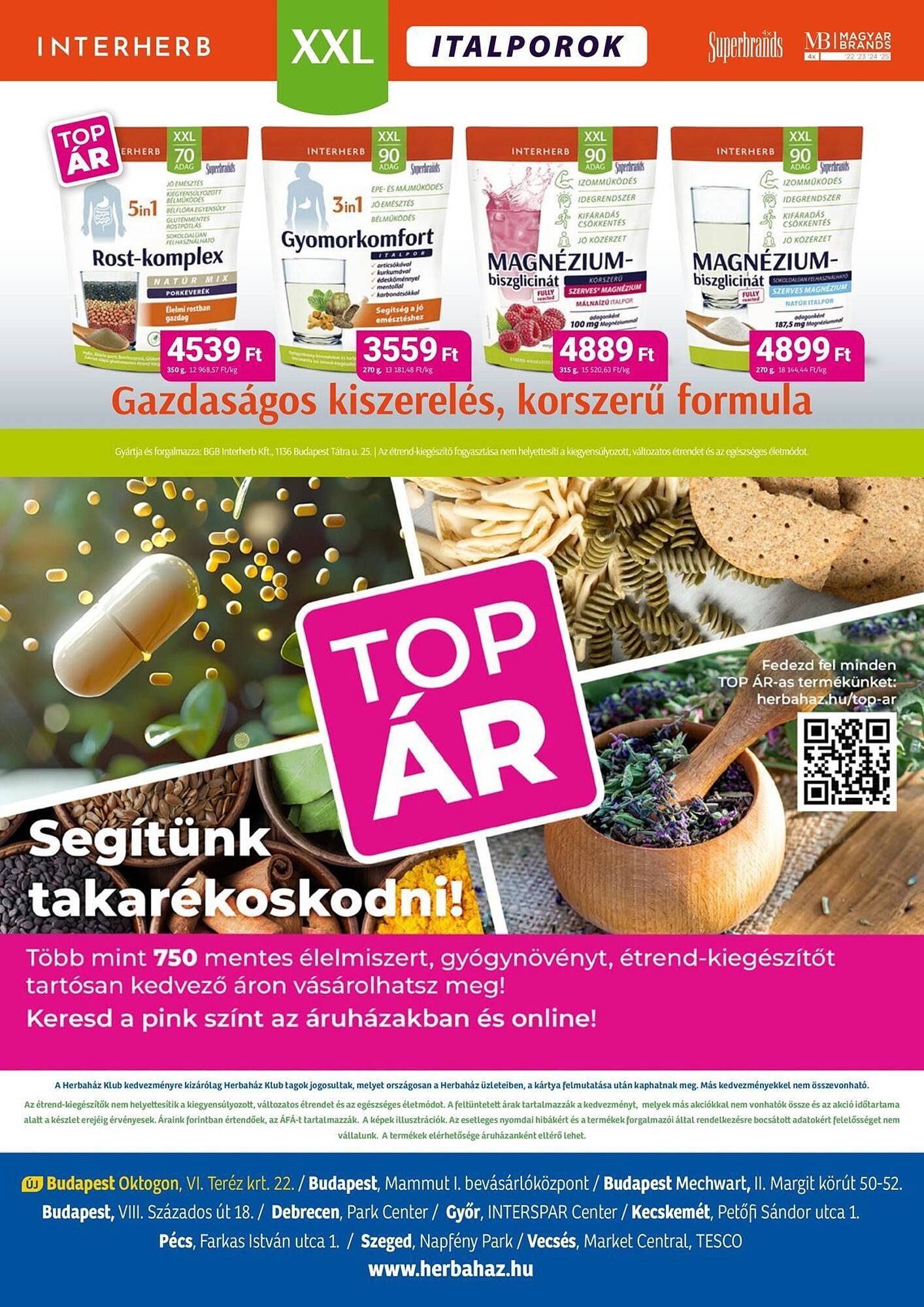Herbaház akciós újság (2026-02-02 - 2026-03-03)