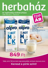 Herbaház akciós újság (2026-02-02 - 2026-03-03)