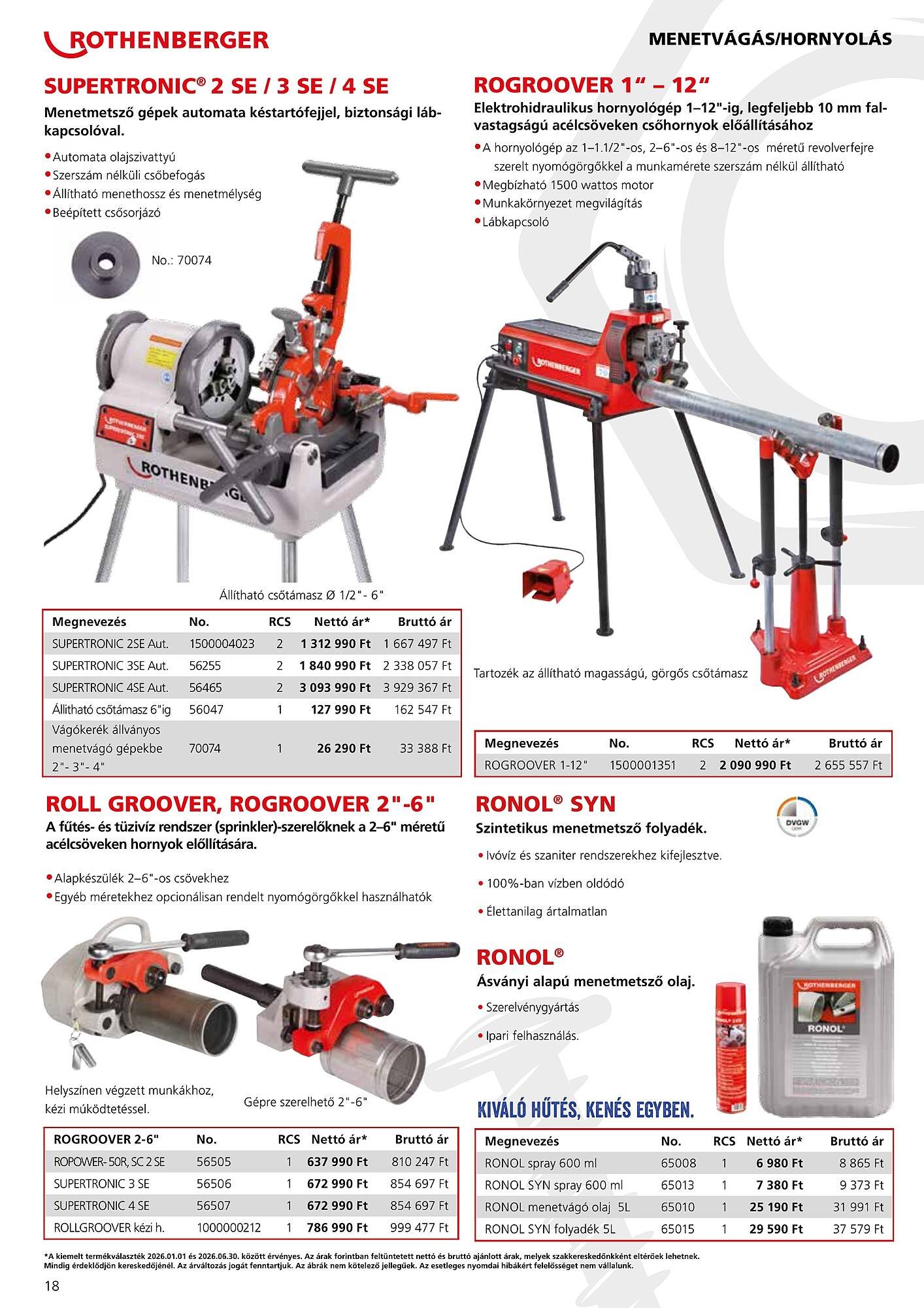 Rothenberger akciós újság (2026-01-01 - 2026-06-30)
