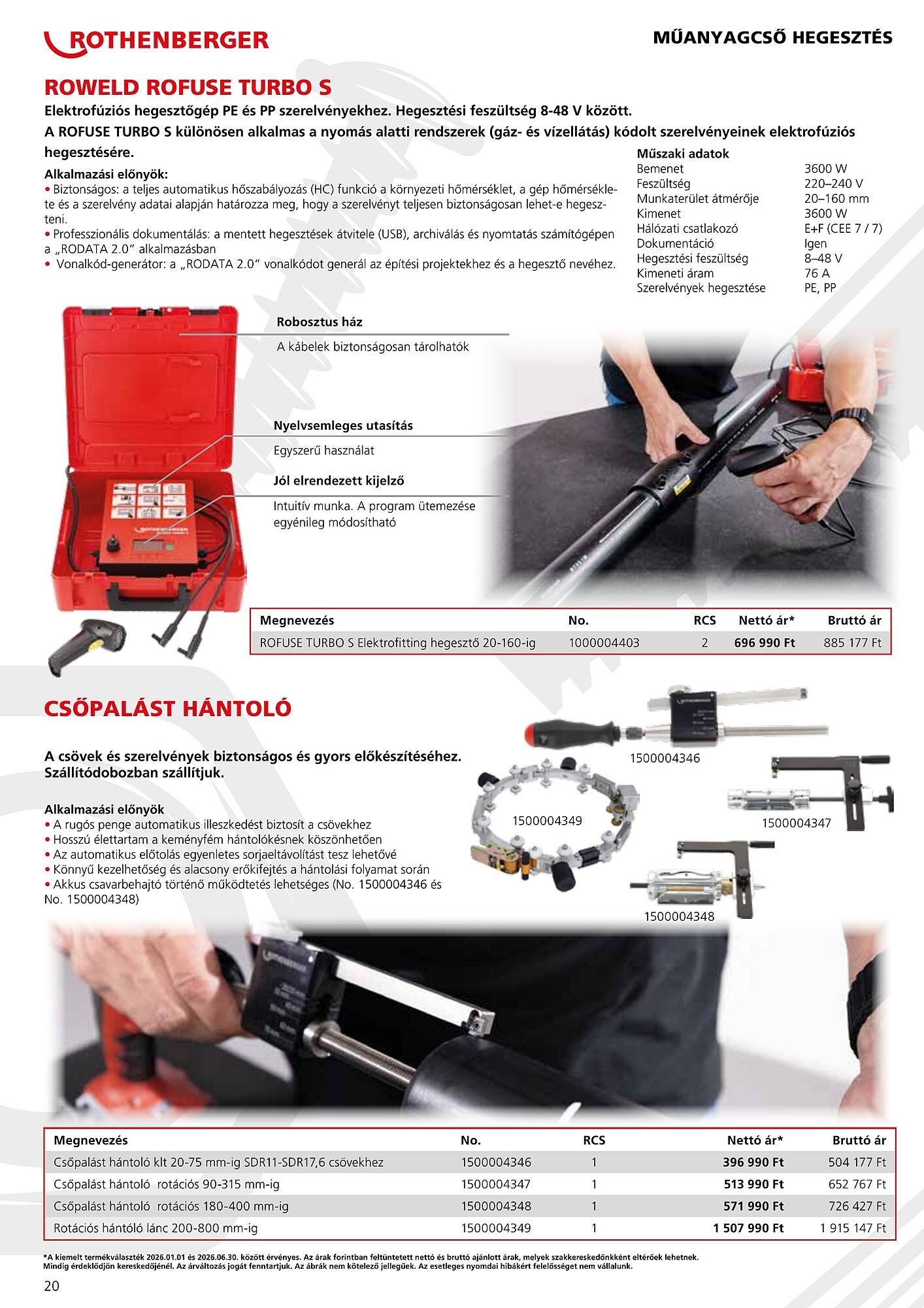 Rothenberger akciós újság (2026-01-01 - 2026-06-30)