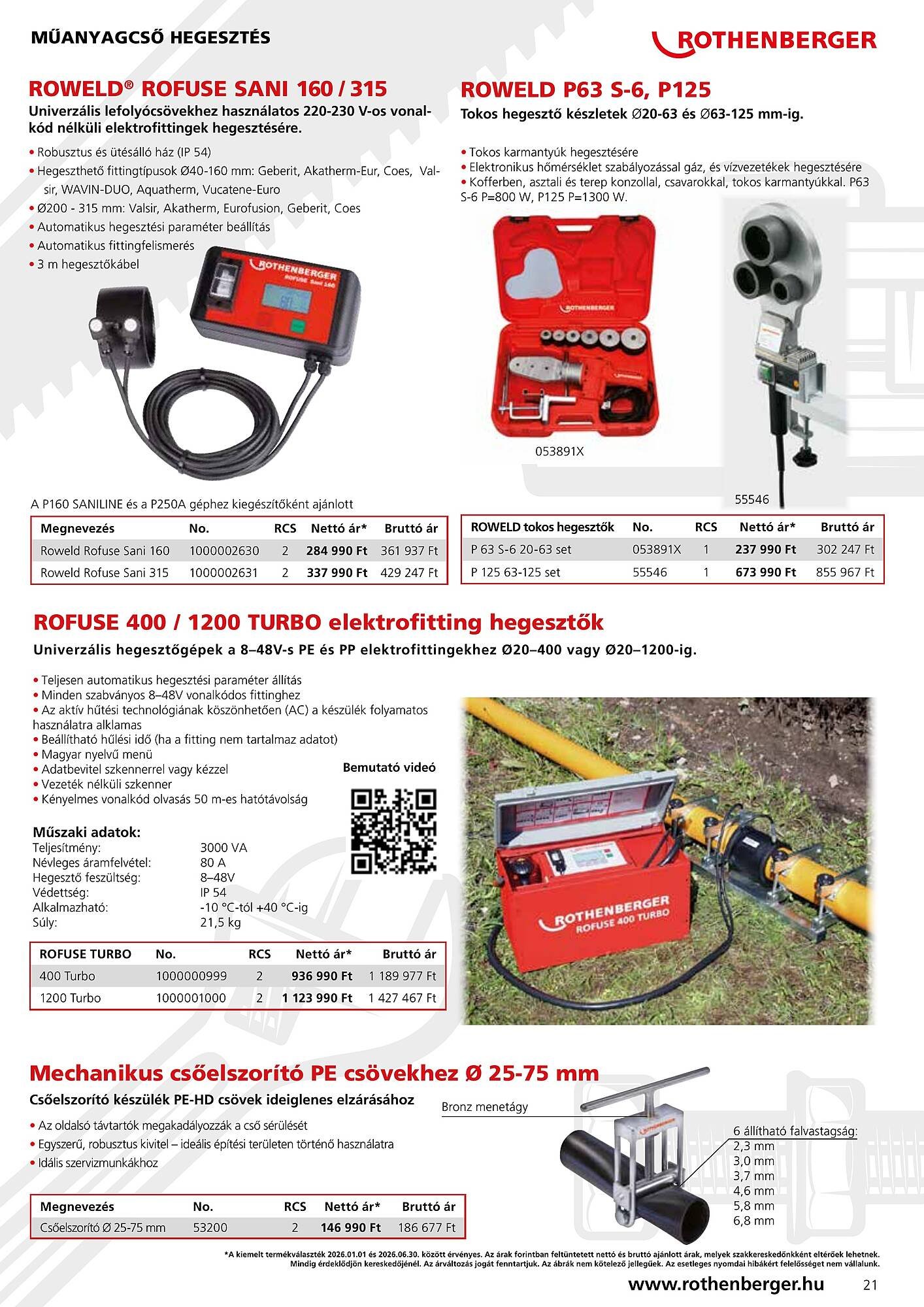 Rothenberger akciós újság (2026-01-01 - 2026-06-30)