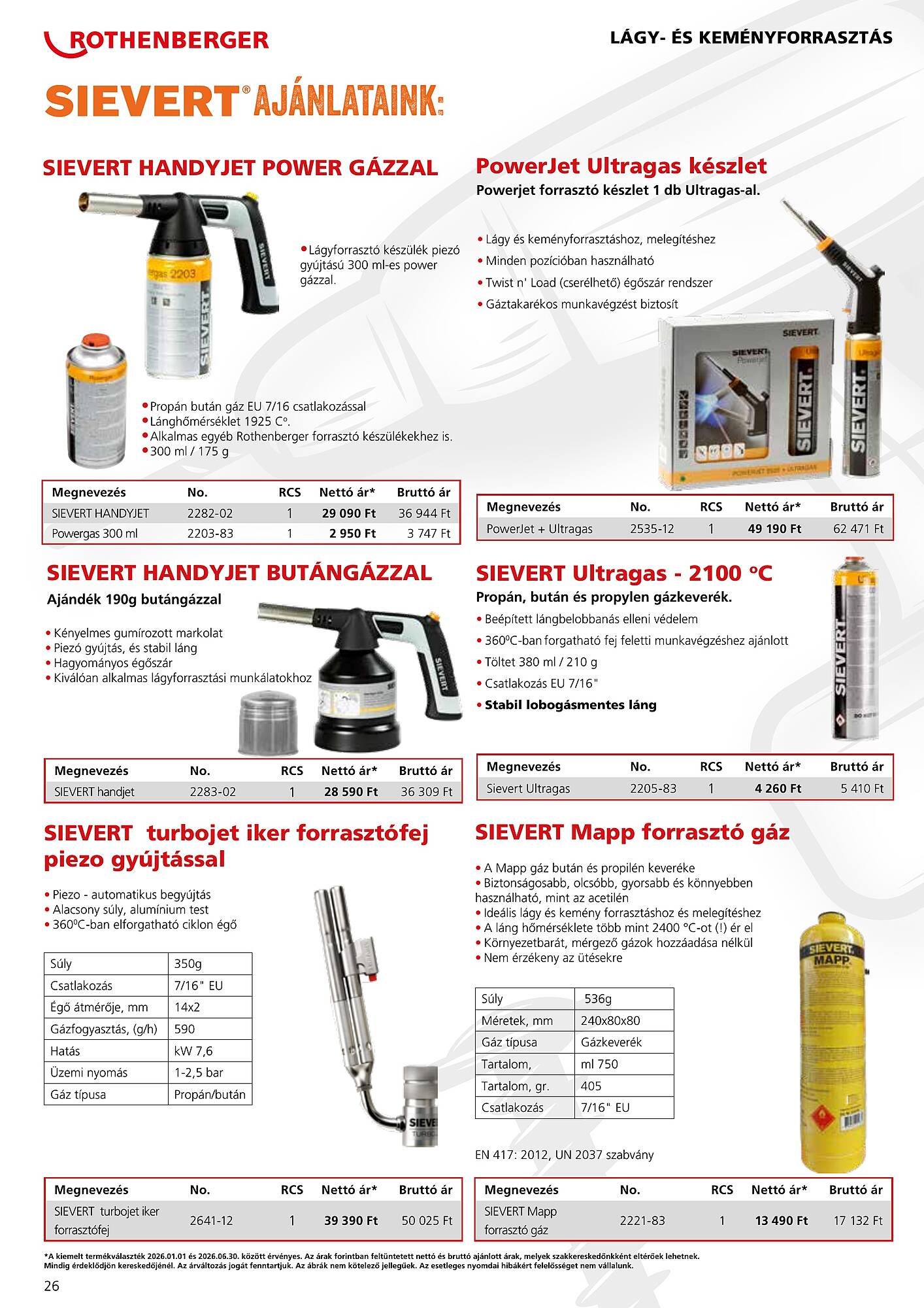 Rothenberger akciós újság (2026-01-01 - 2026-06-30)