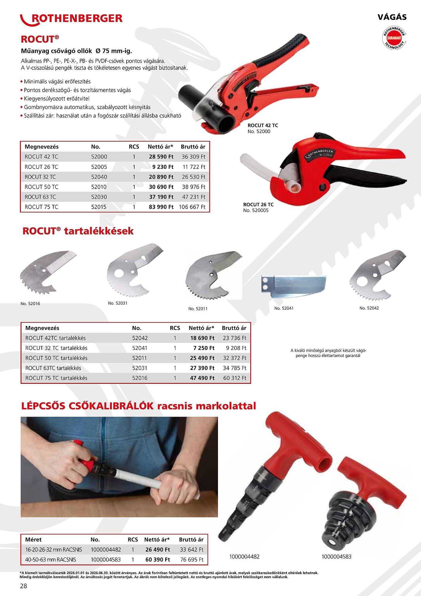 Rothenberger akciós újság (2026-01-01 - 2026-06-30)