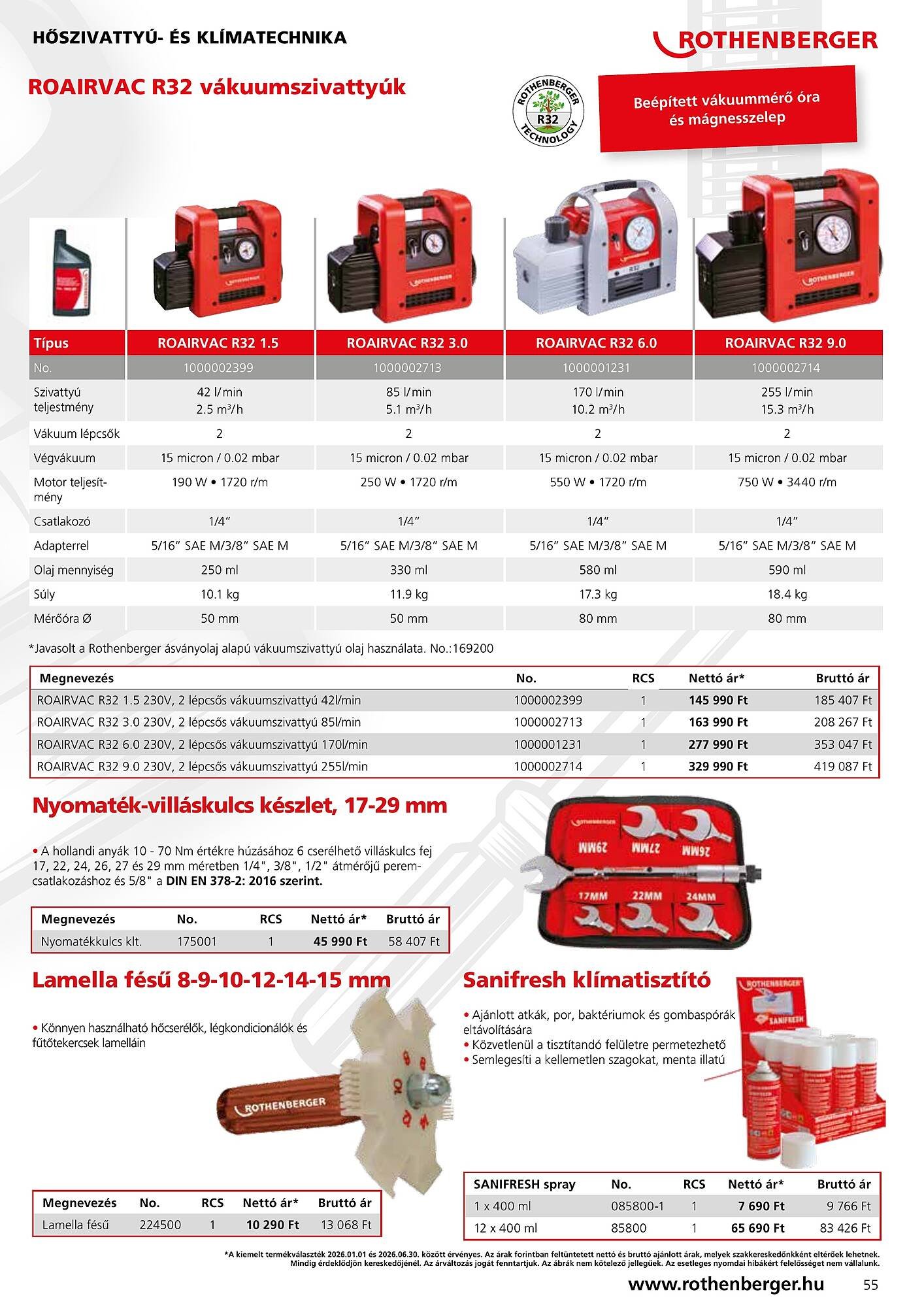 Rothenberger akciós újság (2026-01-01 - 2026-06-30)