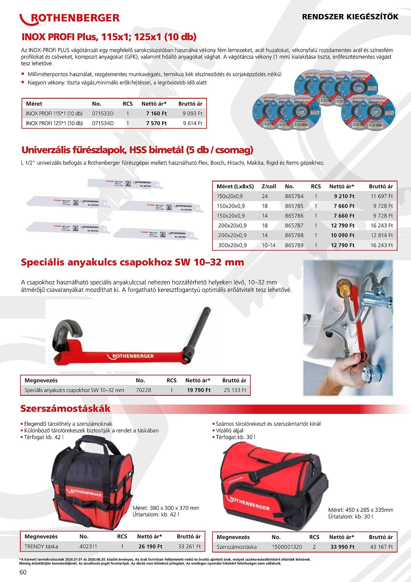 Rothenberger akciós újság (2026-01-01 - 2026-06-30)
