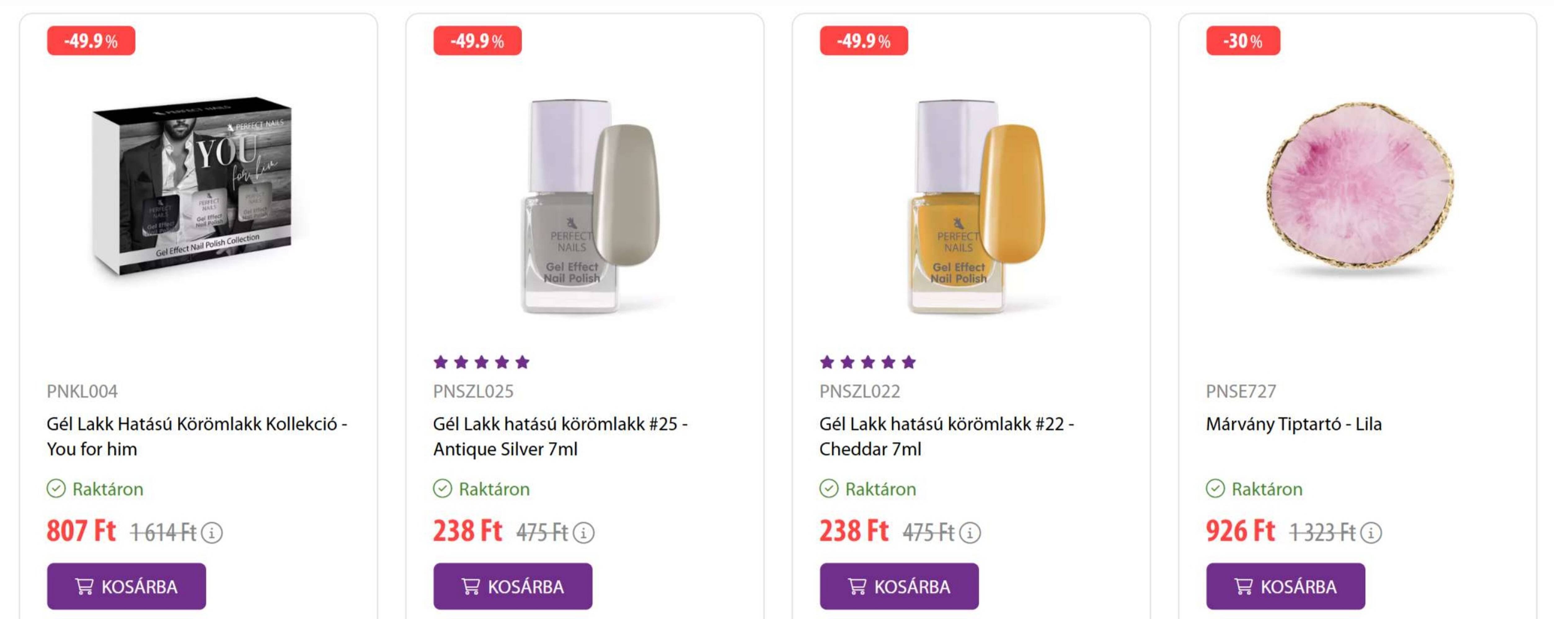 Perfect Nails akciós újság (2026-04-04 - 2026-04-10)