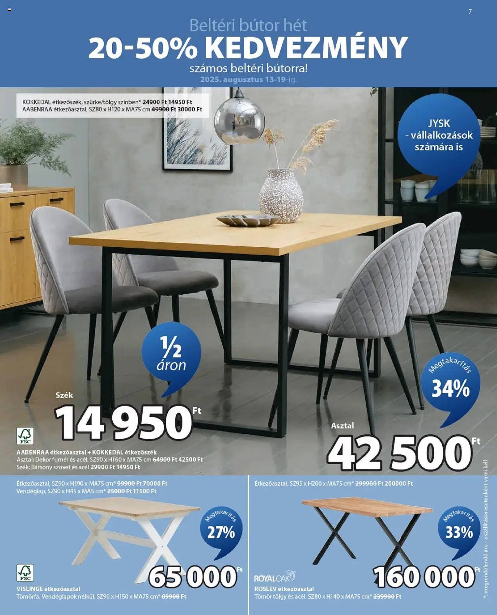 JYSK akciós újság (2025-08-13 - 2025-09-09)