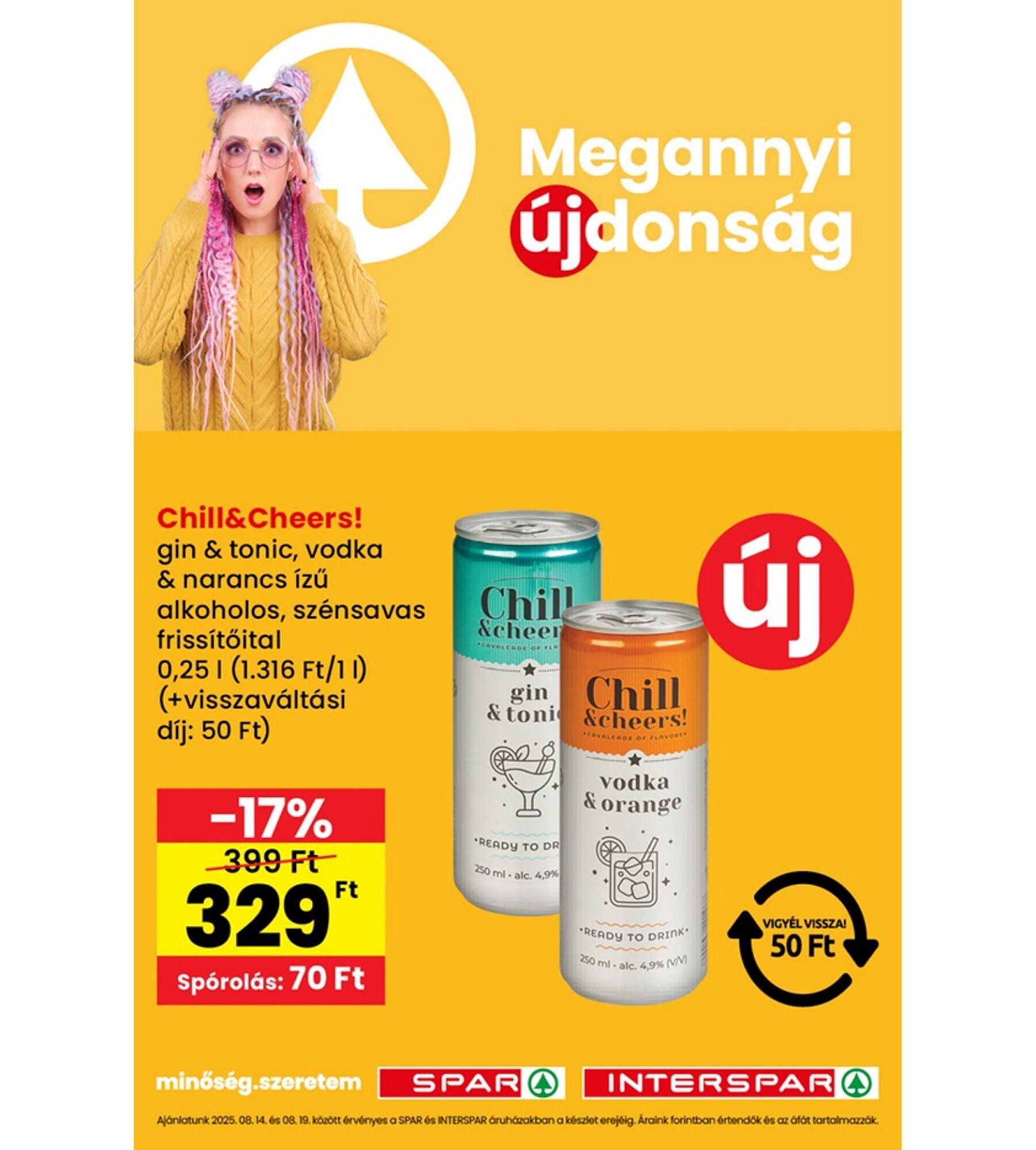 Interspar akciós újság (2025-08-14 - 2025-08-19)