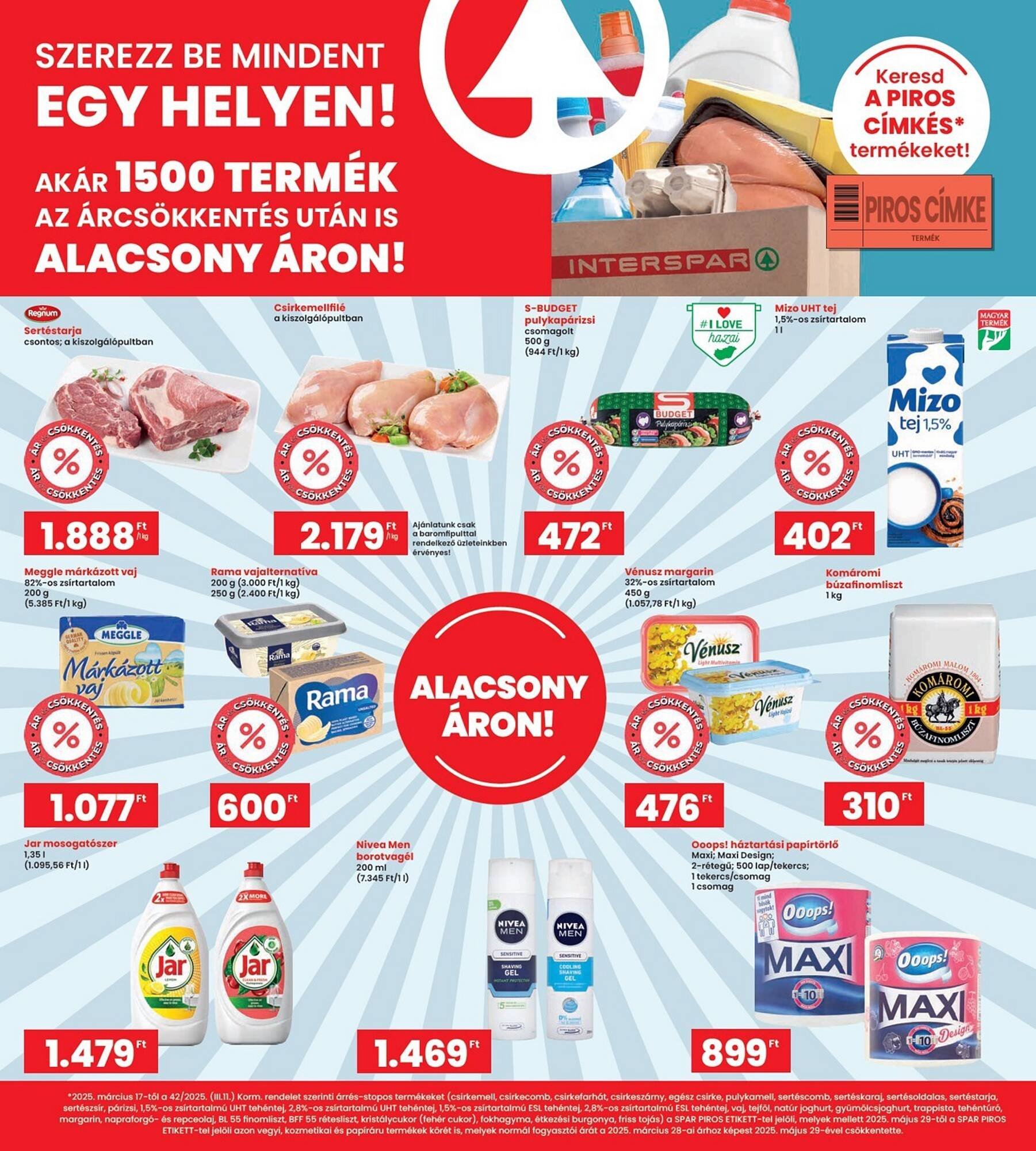 Interspar akciós újság (2025-08-14 - 2025-08-19)