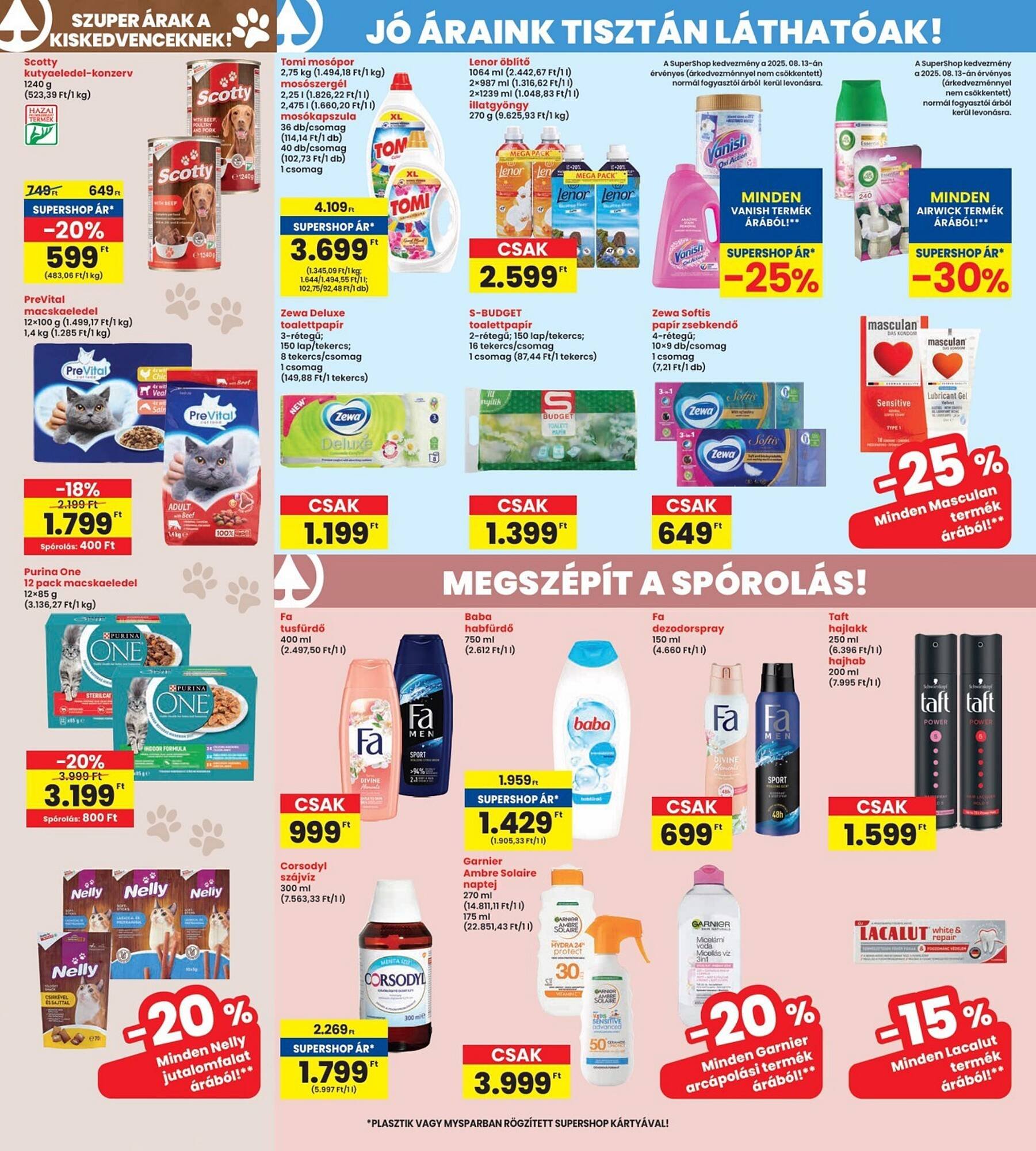 Interspar akciós újság (2025-08-14 - 2025-08-19)