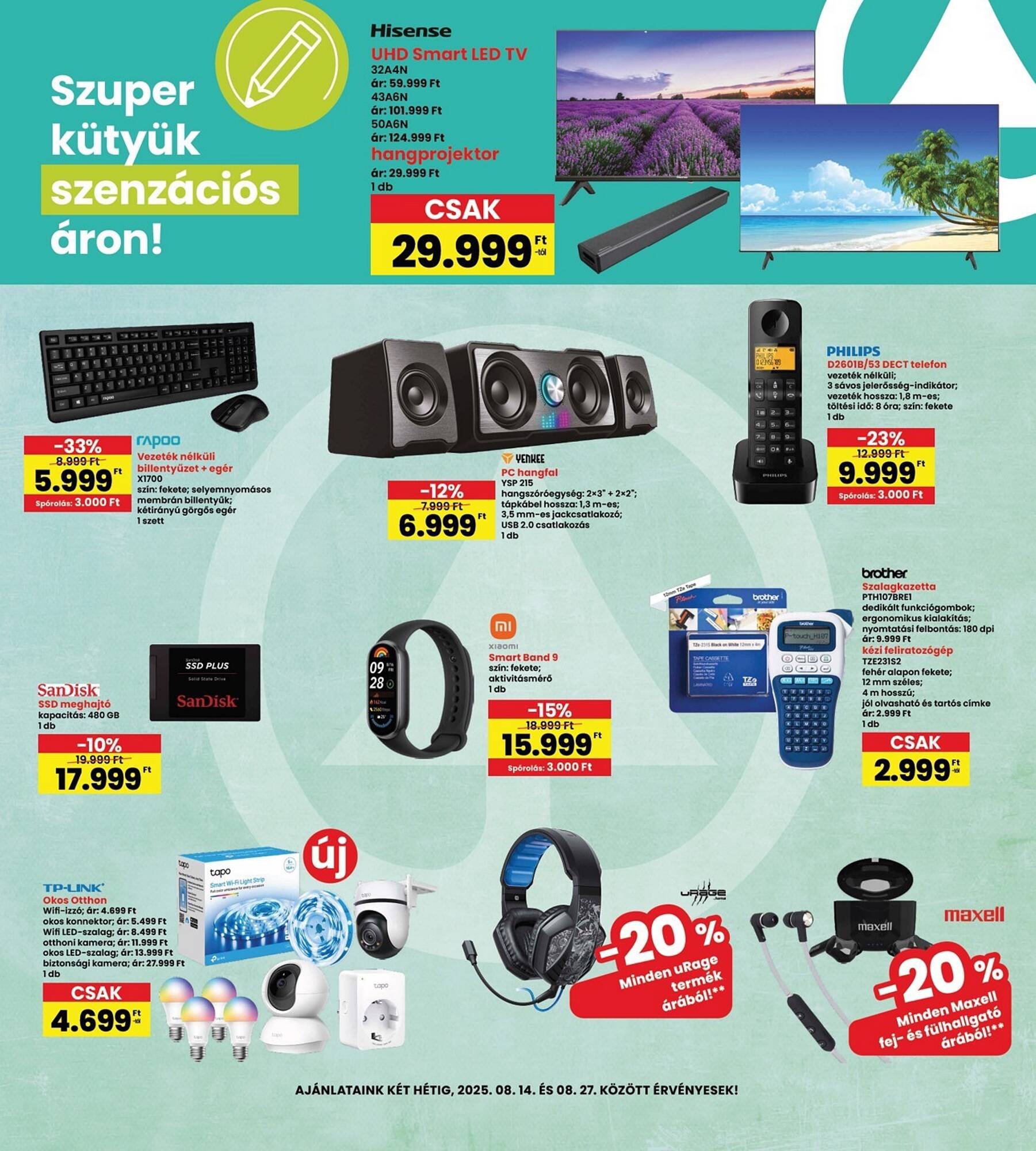 Interspar akciós újság (2025-08-14 - 2025-08-19)
