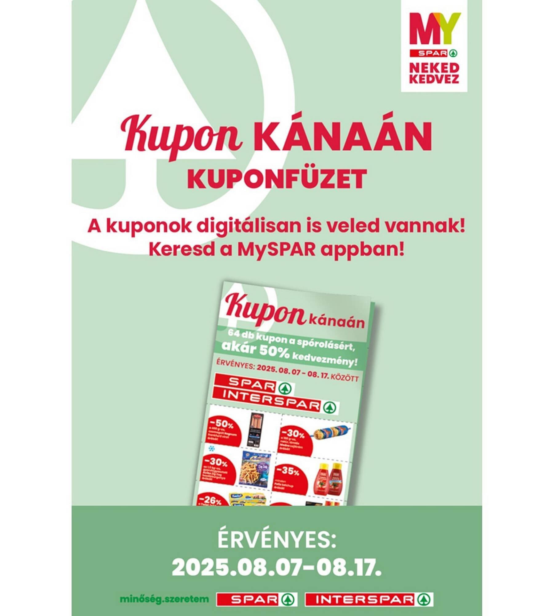 Interspar akciós újság (2025-08-14 - 2025-08-19)