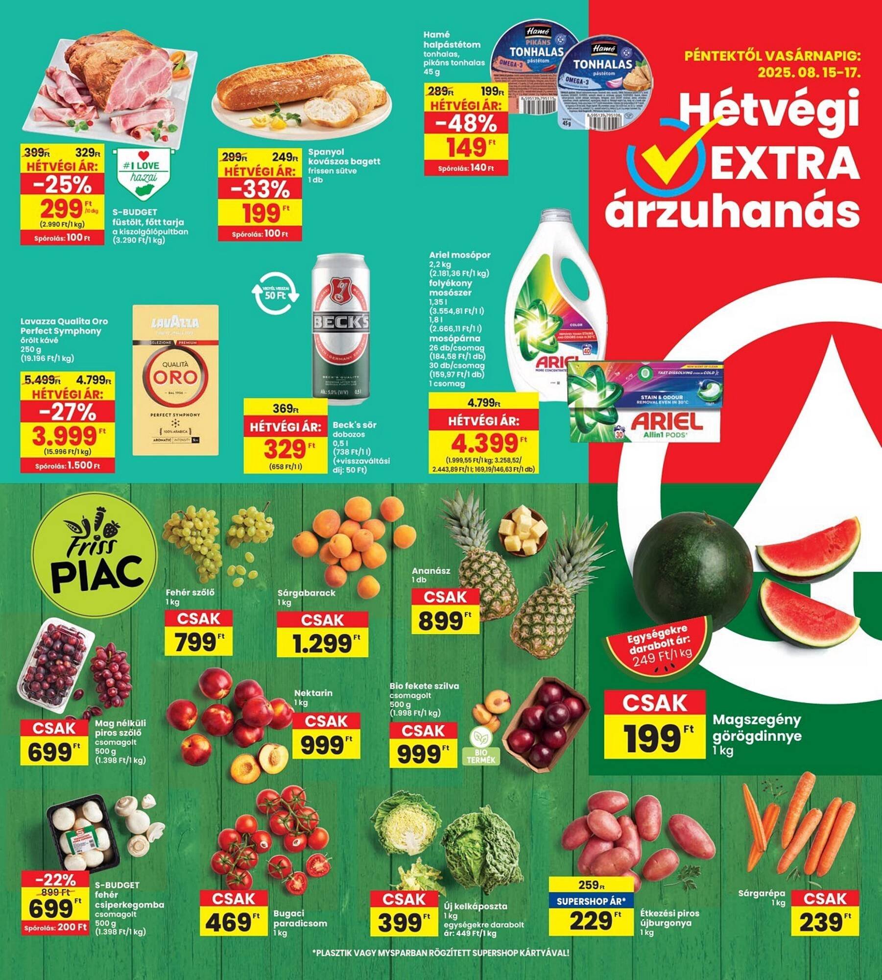 Interspar akciós újság (2025-08-14 - 2025-08-19)