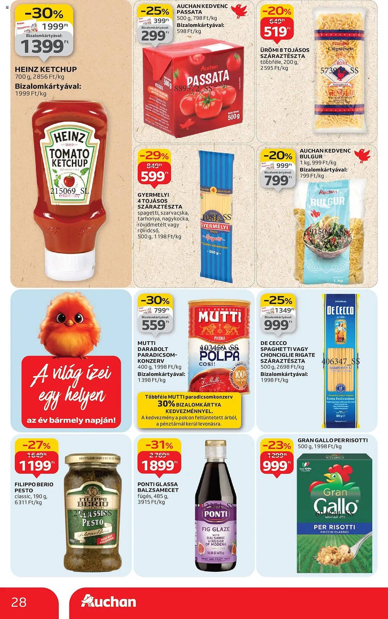 Auchan akciós újság (2025-08-28 - 2025-09-03)
