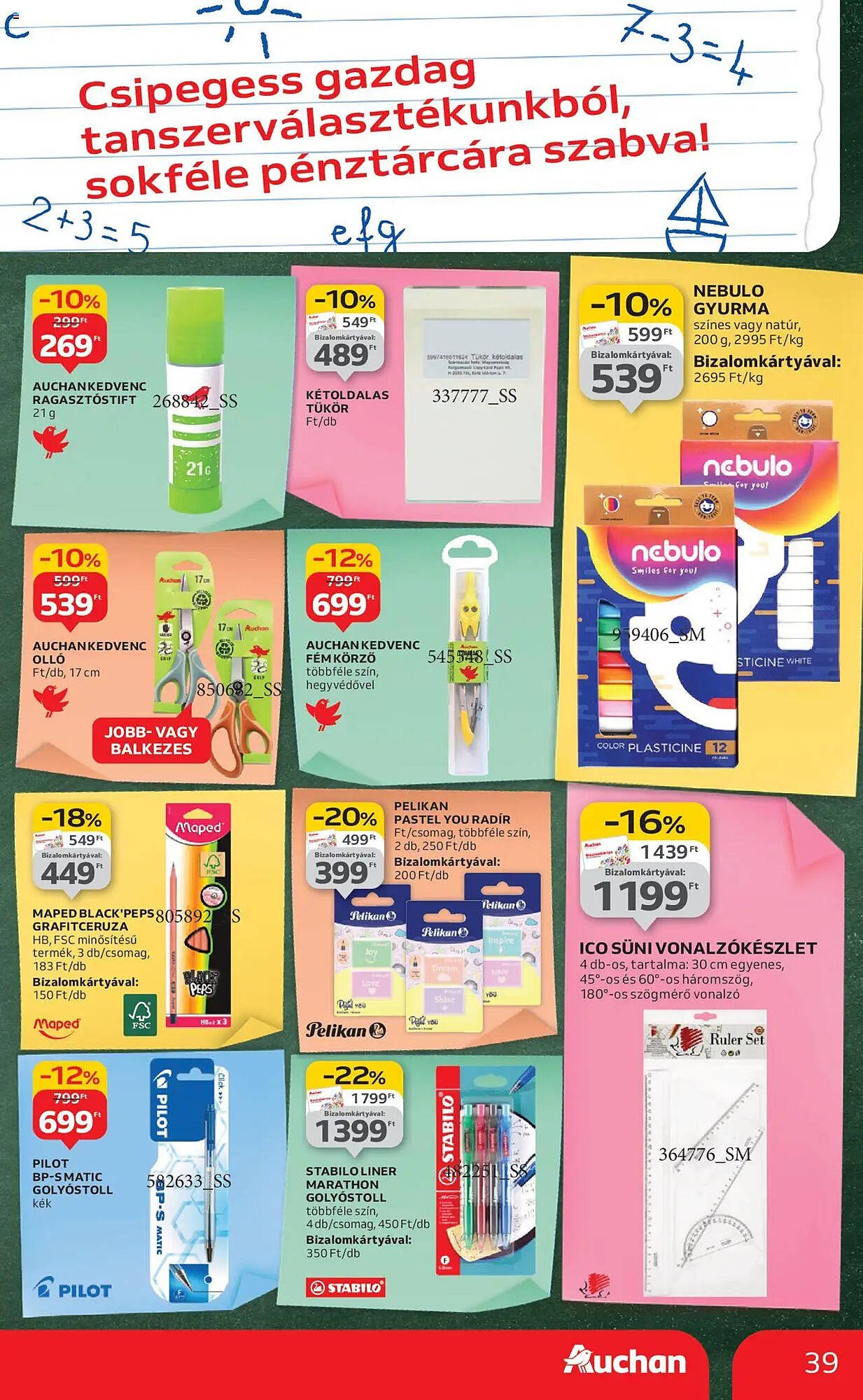 Auchan akciós újság (2025-08-28 - 2025-09-03)