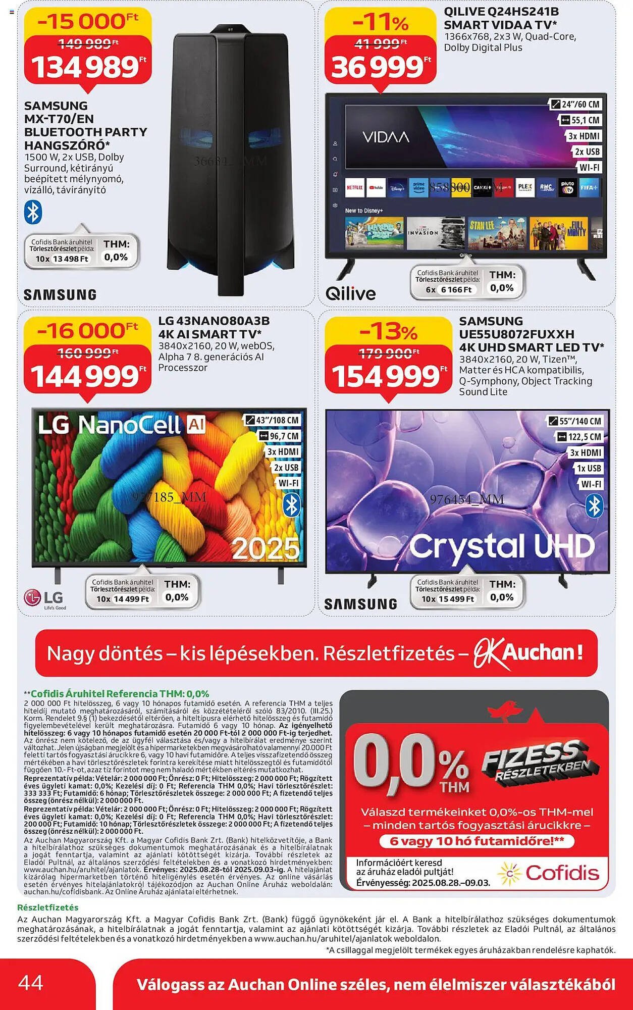 Auchan akciós újság (2025-08-28 - 2025-09-03)