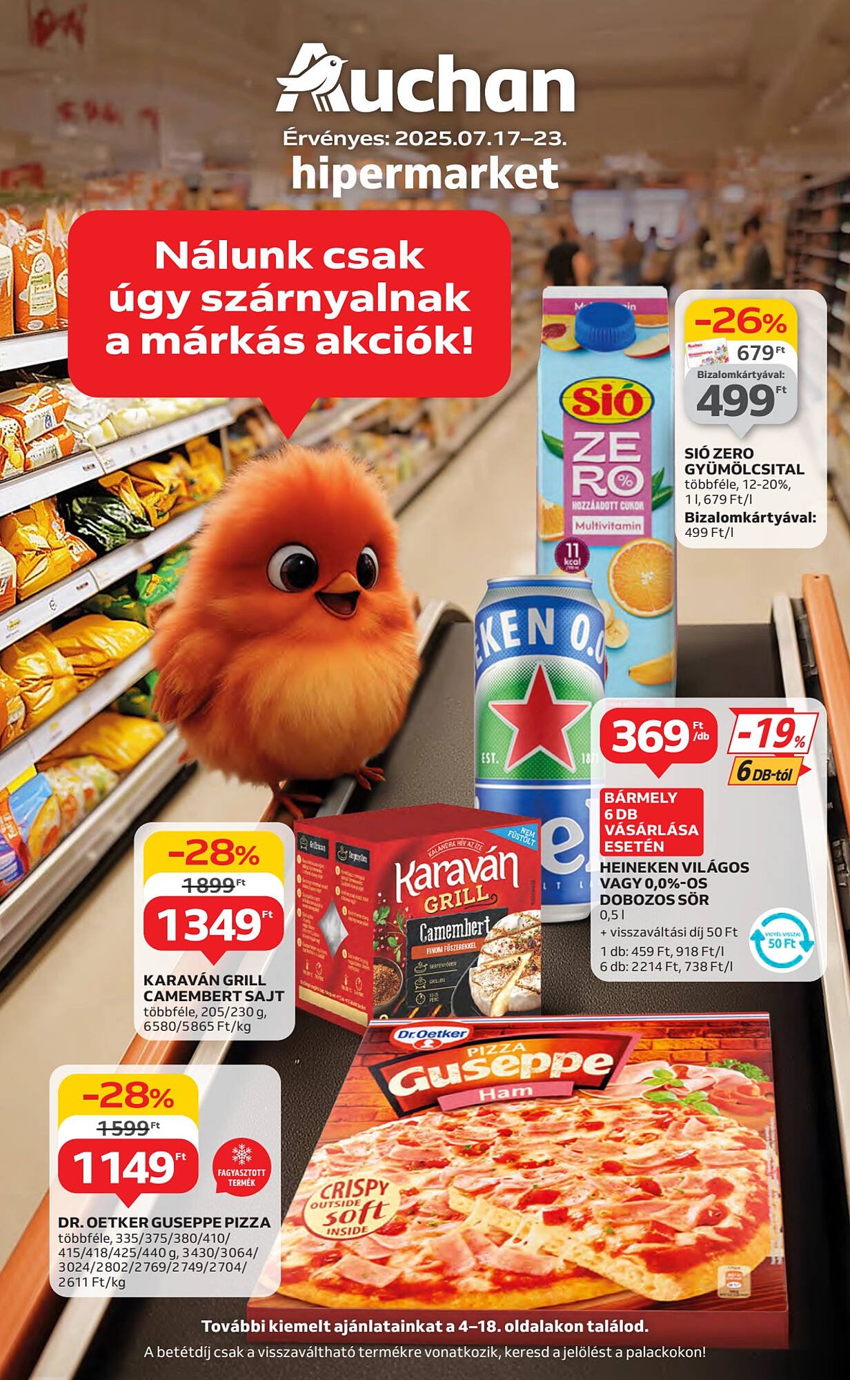 Auchan akciós újság (2025-07-17 - 2025-07-23)