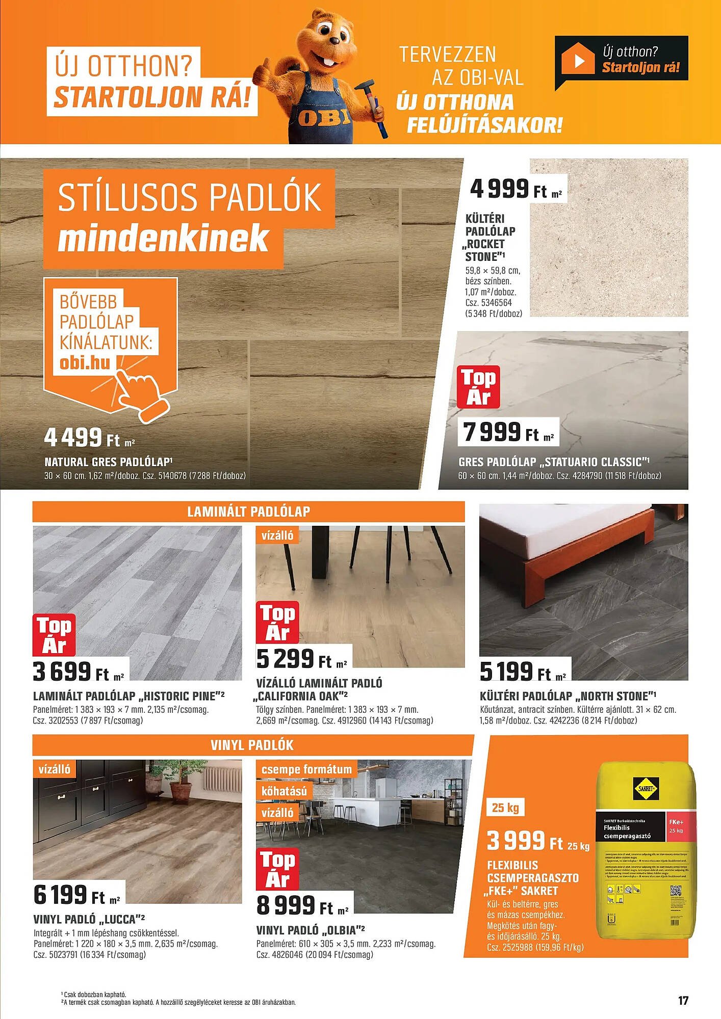 OBI akciós újság (2025-11-04 - 2025-11-30)