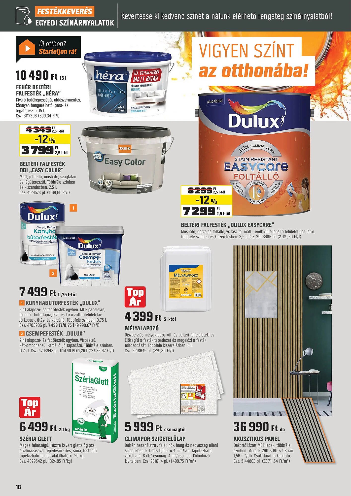 OBI akciós újság (2025-11-04 - 2025-11-30)