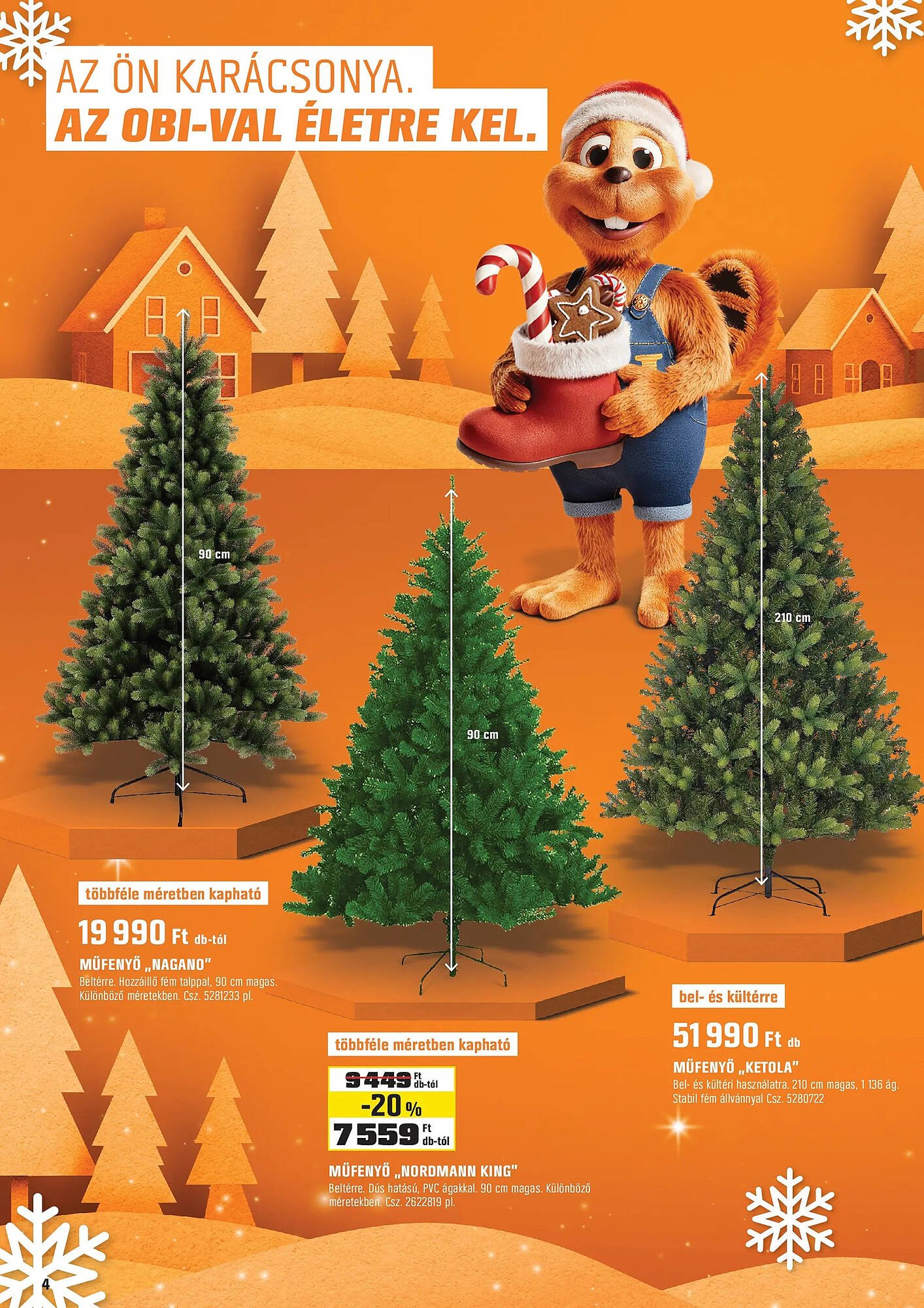 OBI akciós újság (2025-11-04 - 2025-11-30)