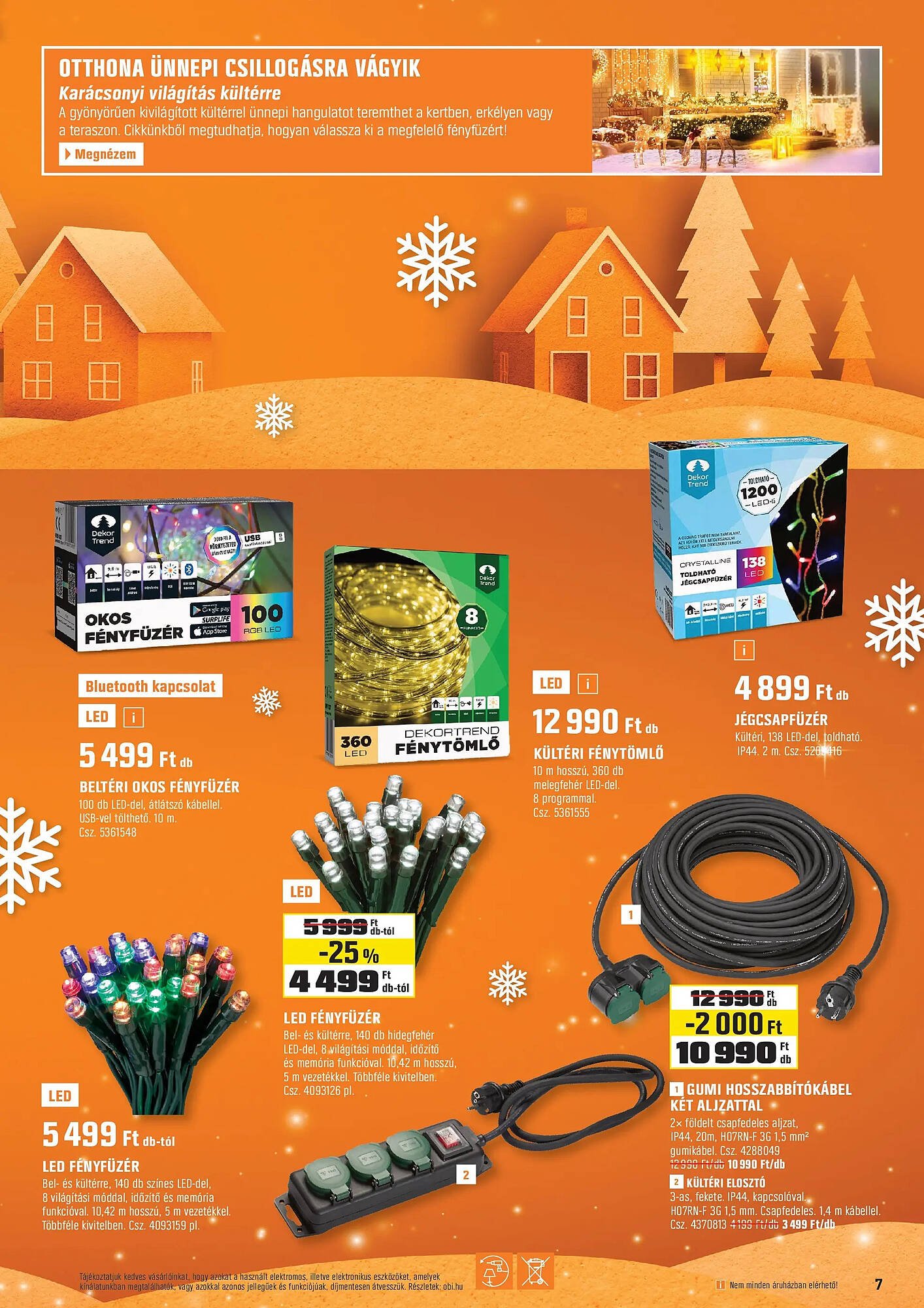 OBI akciós újság (2025-11-04 - 2025-11-30)