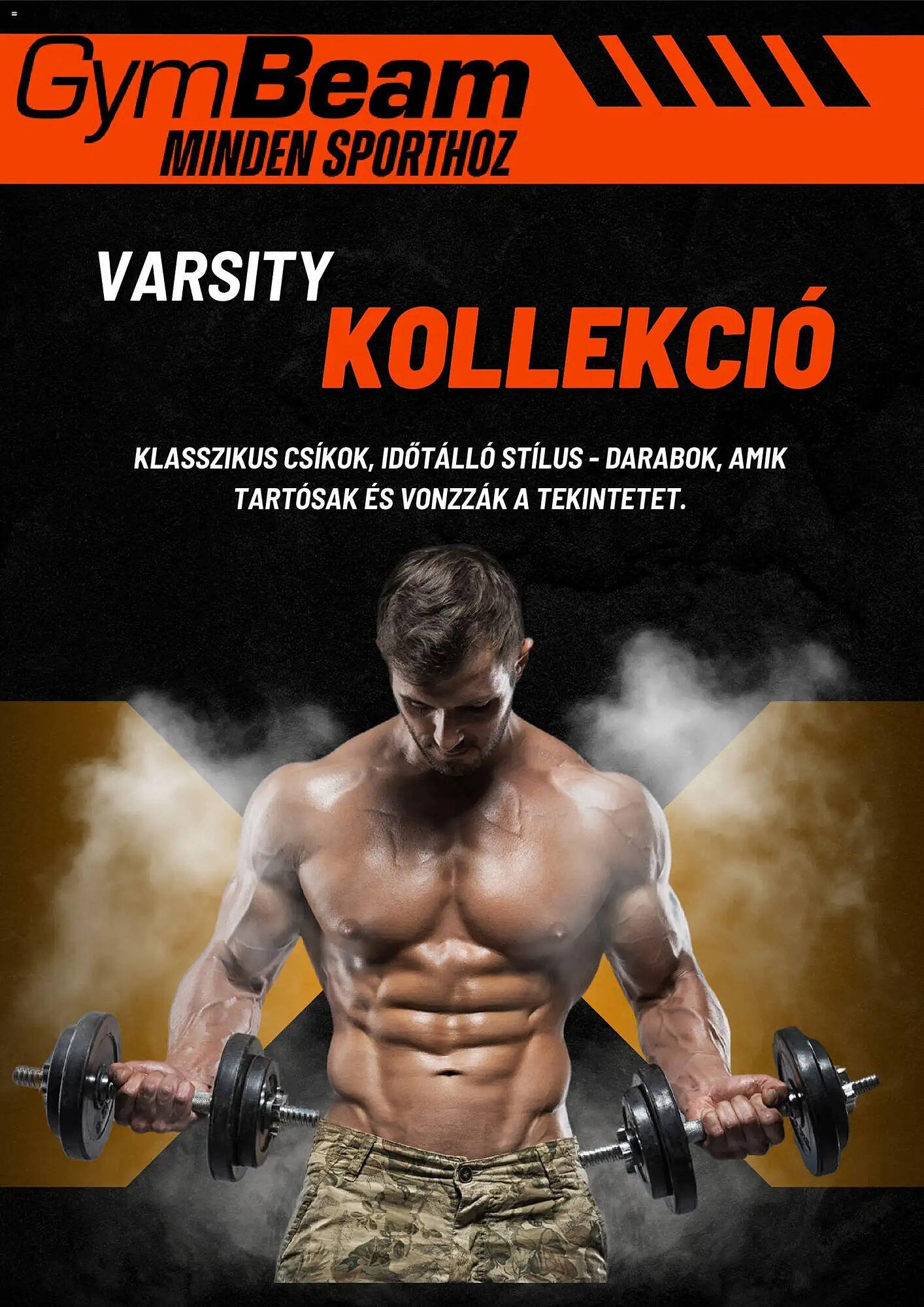 GymBeam akciós újság
