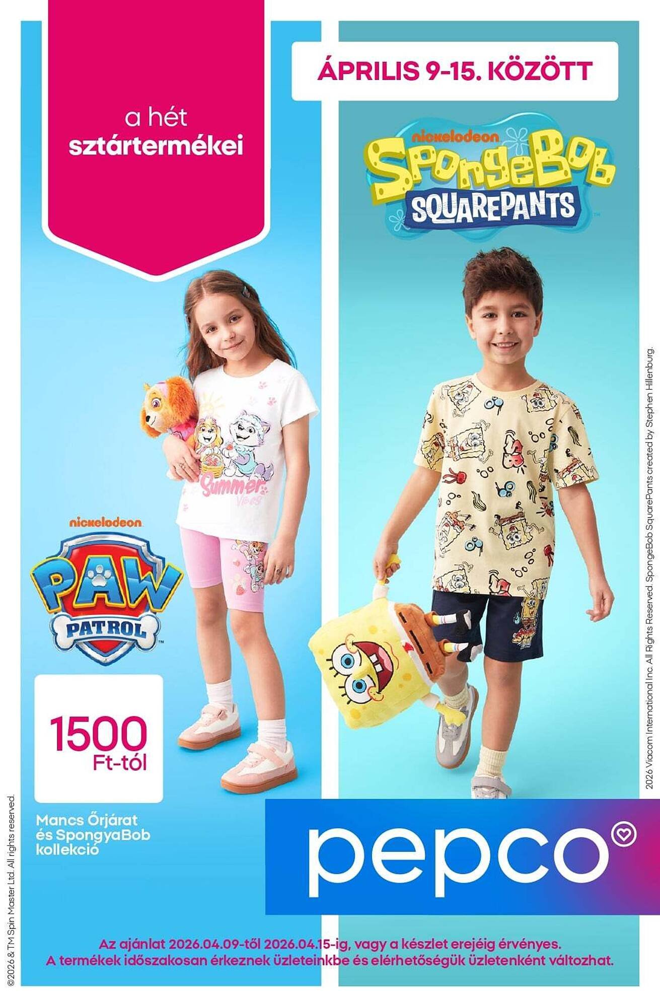 Pepco akciós újság (2026-04-09 - 2026-04-15)