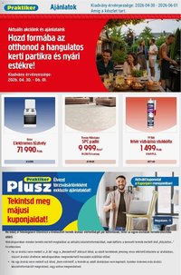 Praktiker akciós újság