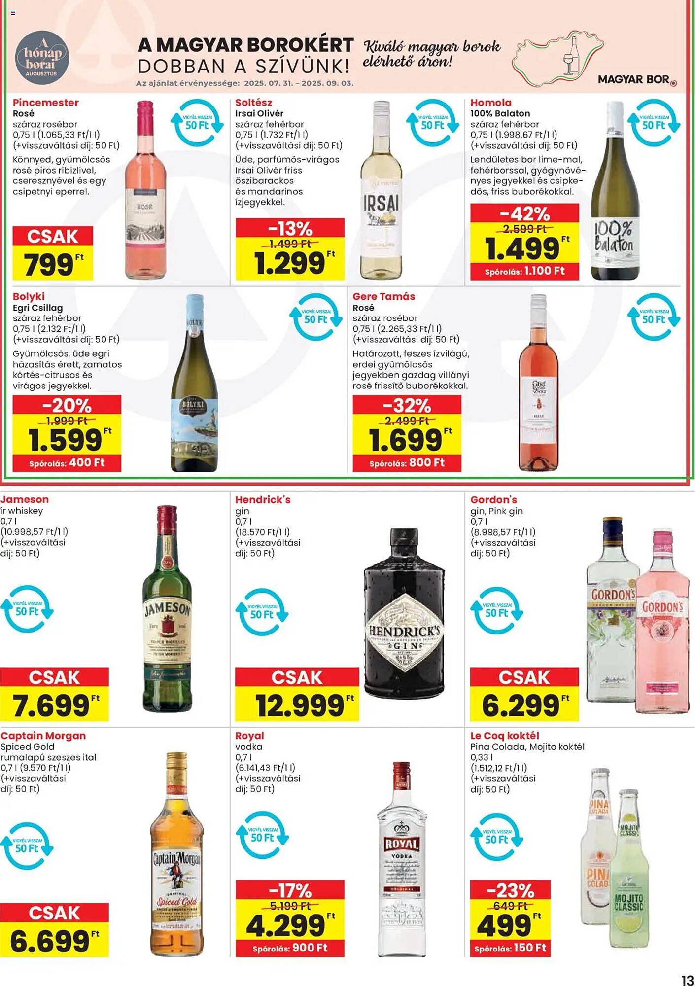 Spar akciós újság (2025-07-31 - 2025-08-06)