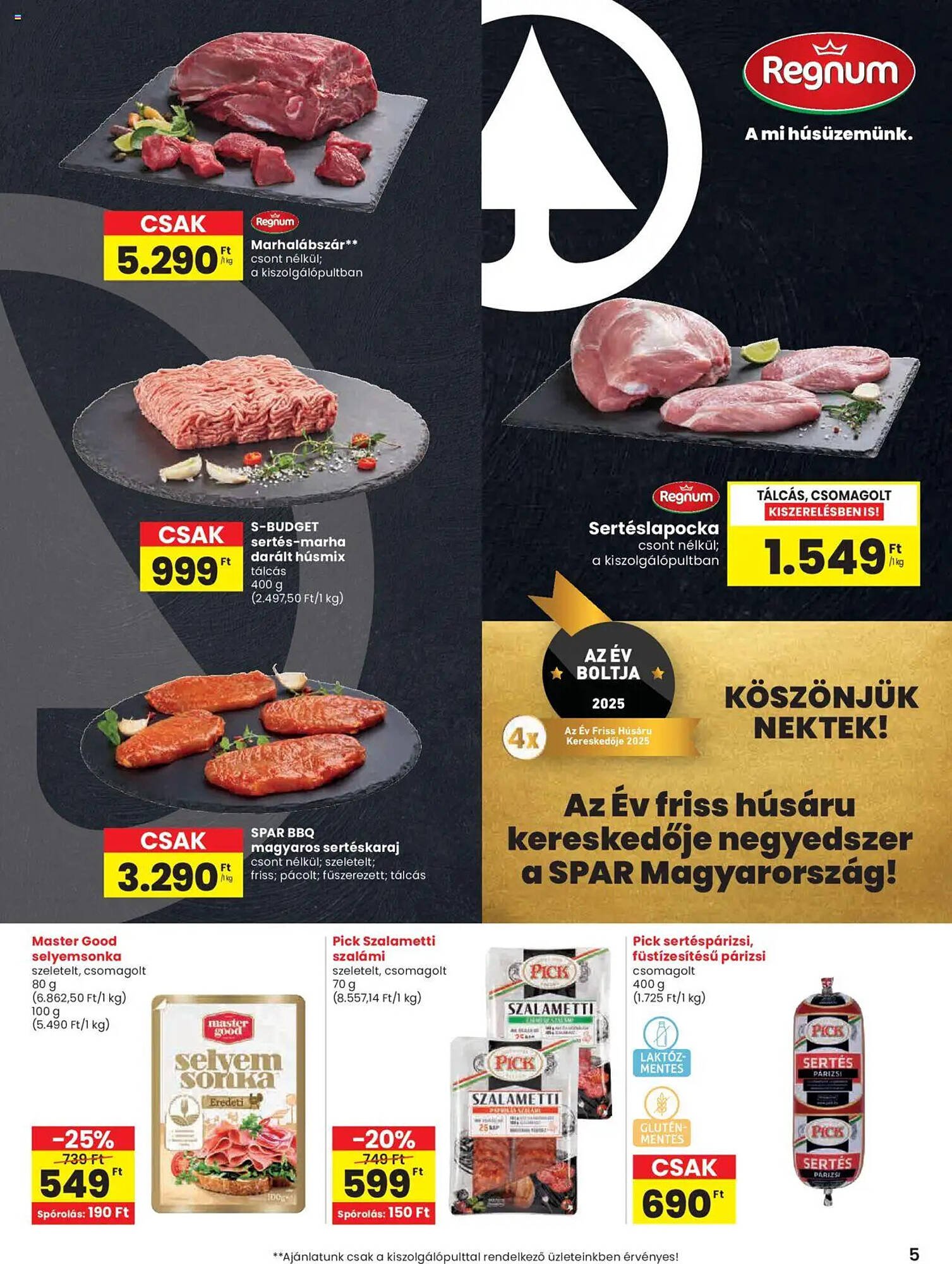 Spar akciós újság (2025-07-31 - 2025-08-06)